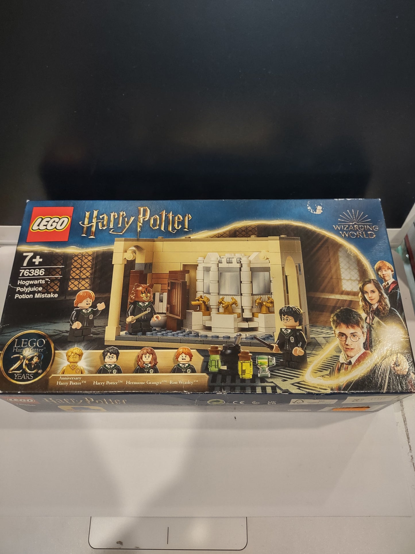 LEGO 76386 wizarding world Harry Potter Hogwarts polyjuice position mistake 20 years