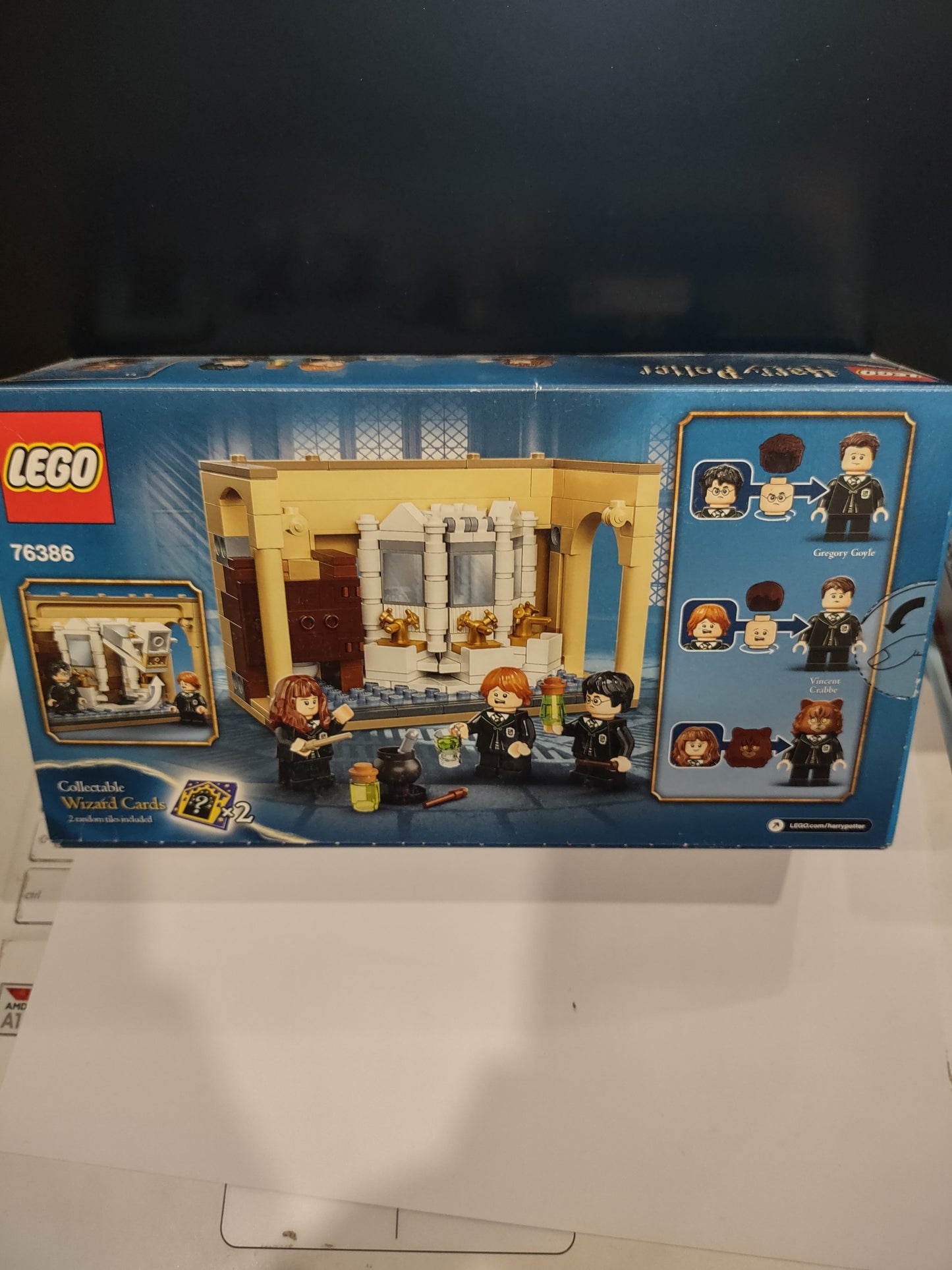 LEGO 76386 wizarding world Harry Potter Hogwarts polyjuice position mistake 20 years