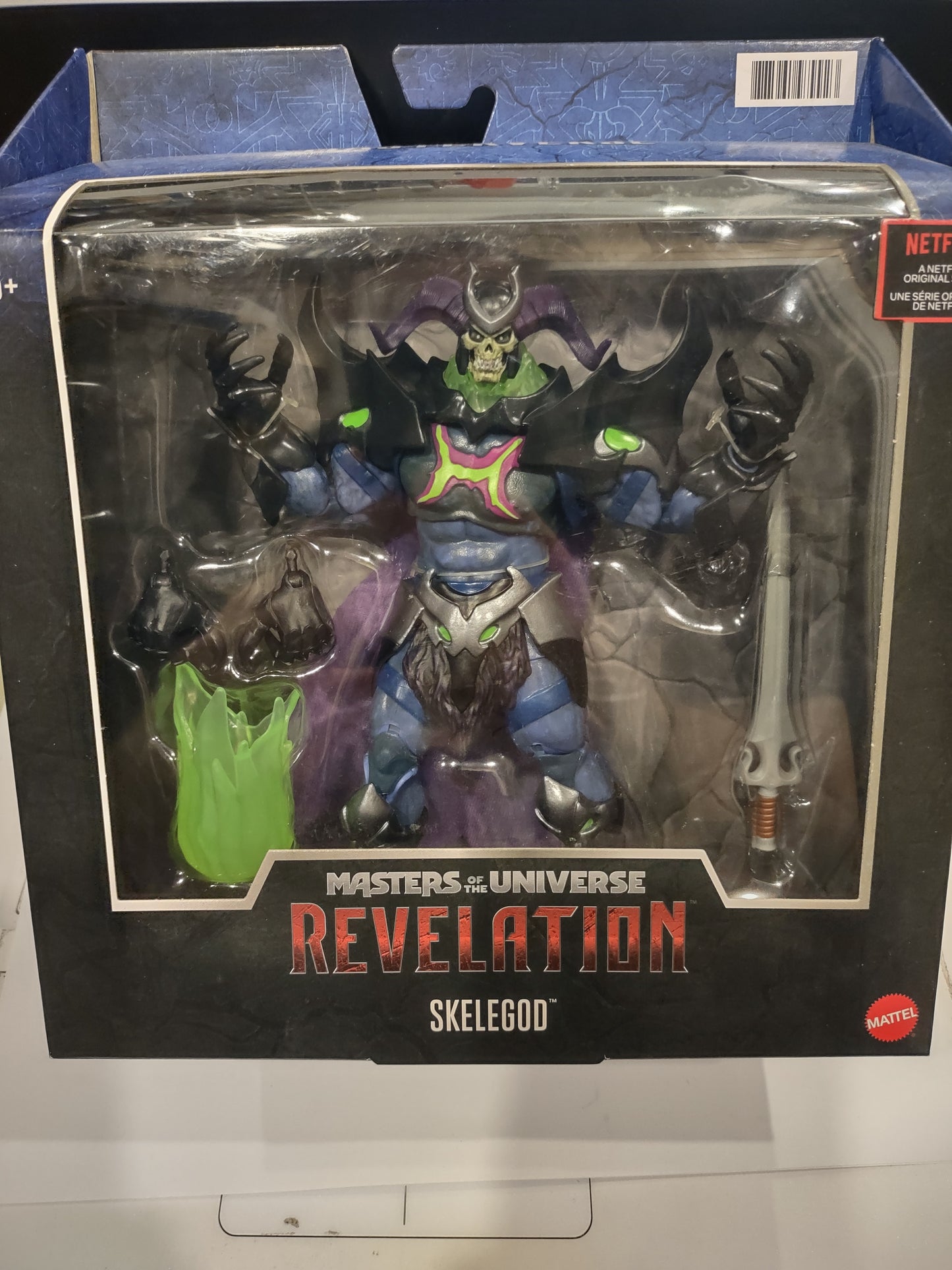 Action figure masters of the universe revelation skelegod mattel