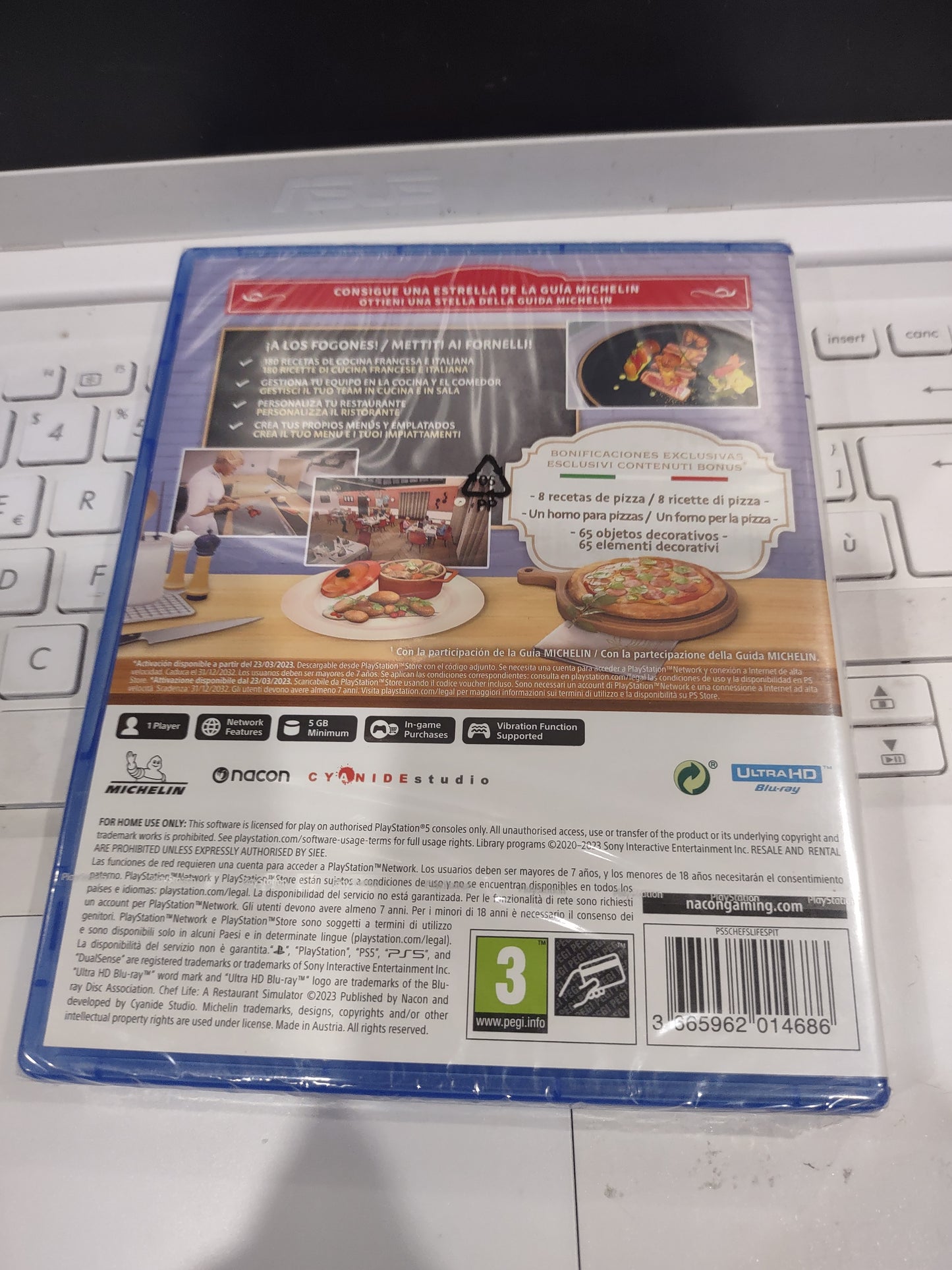 Gioco PlayStation ps5 chef Life a restaurant simulator al forno edition