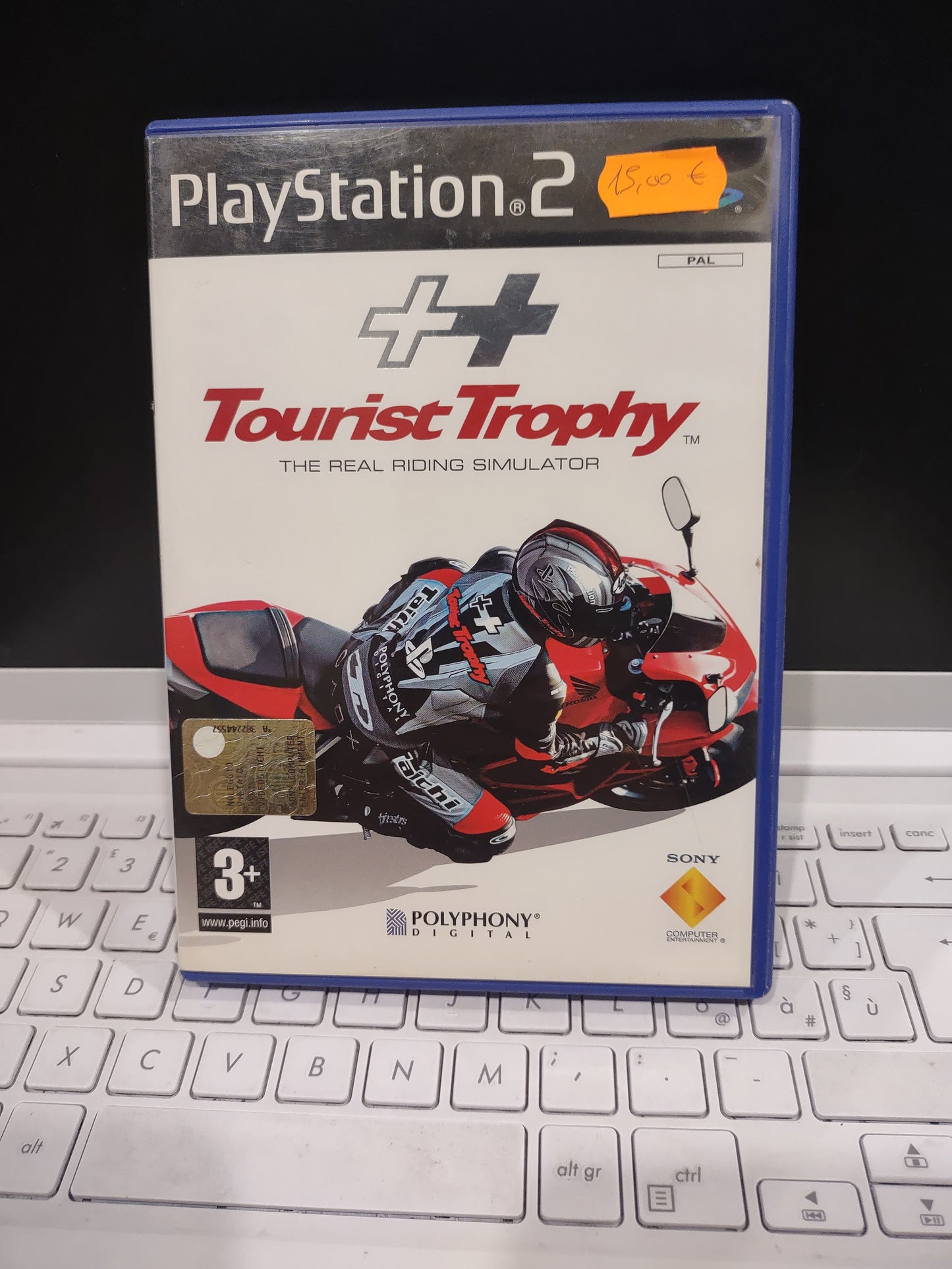 Gioco PlayStation PS2 tourist Trophy the real riding simulator PAL ita