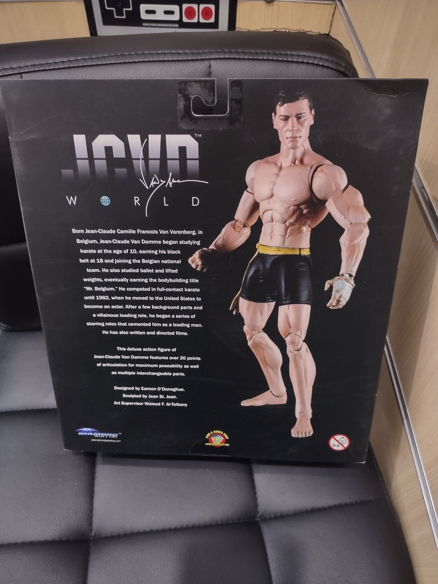 Action figure diamond select Toys jcvd Jean Claude van Damme film movie