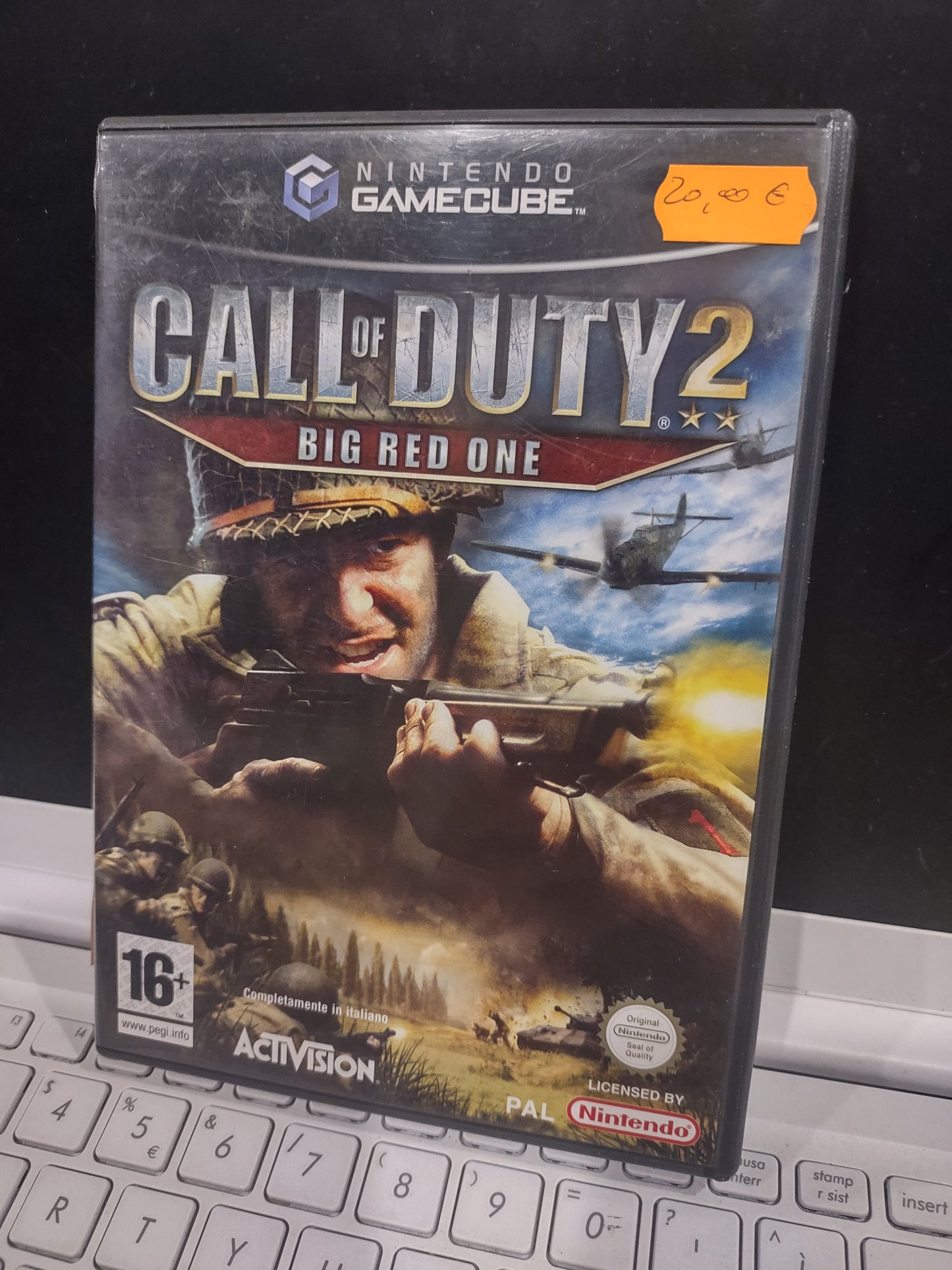 Gioco Nintendo GameCube call of duty 2 Big Red One ita