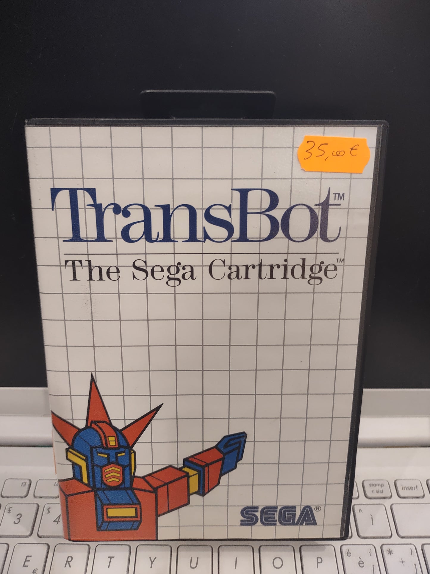 Gioco sega master system transbot cartridge