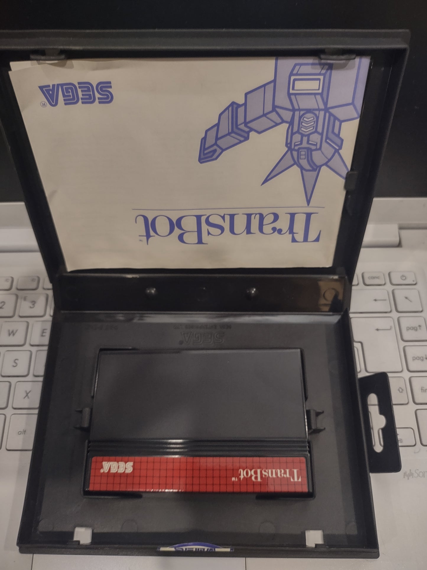 Gioco sega master system transbot cartridge