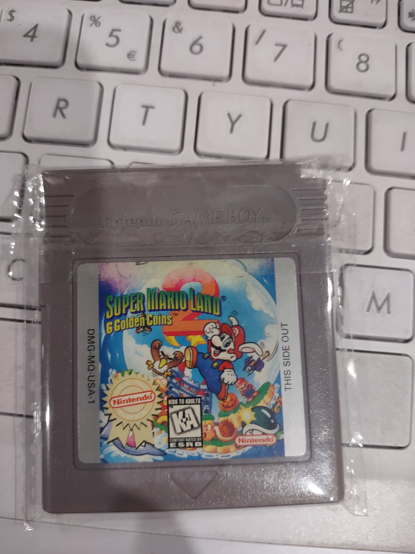 Gioco Nintendo gameboy super Mario Land 2 usa