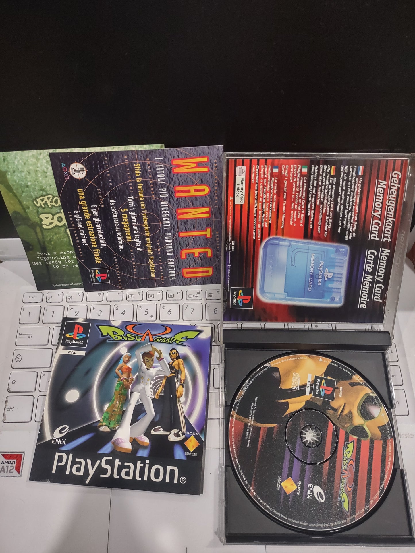 Gioco PlayStation PS1 bust a groove PAL ita