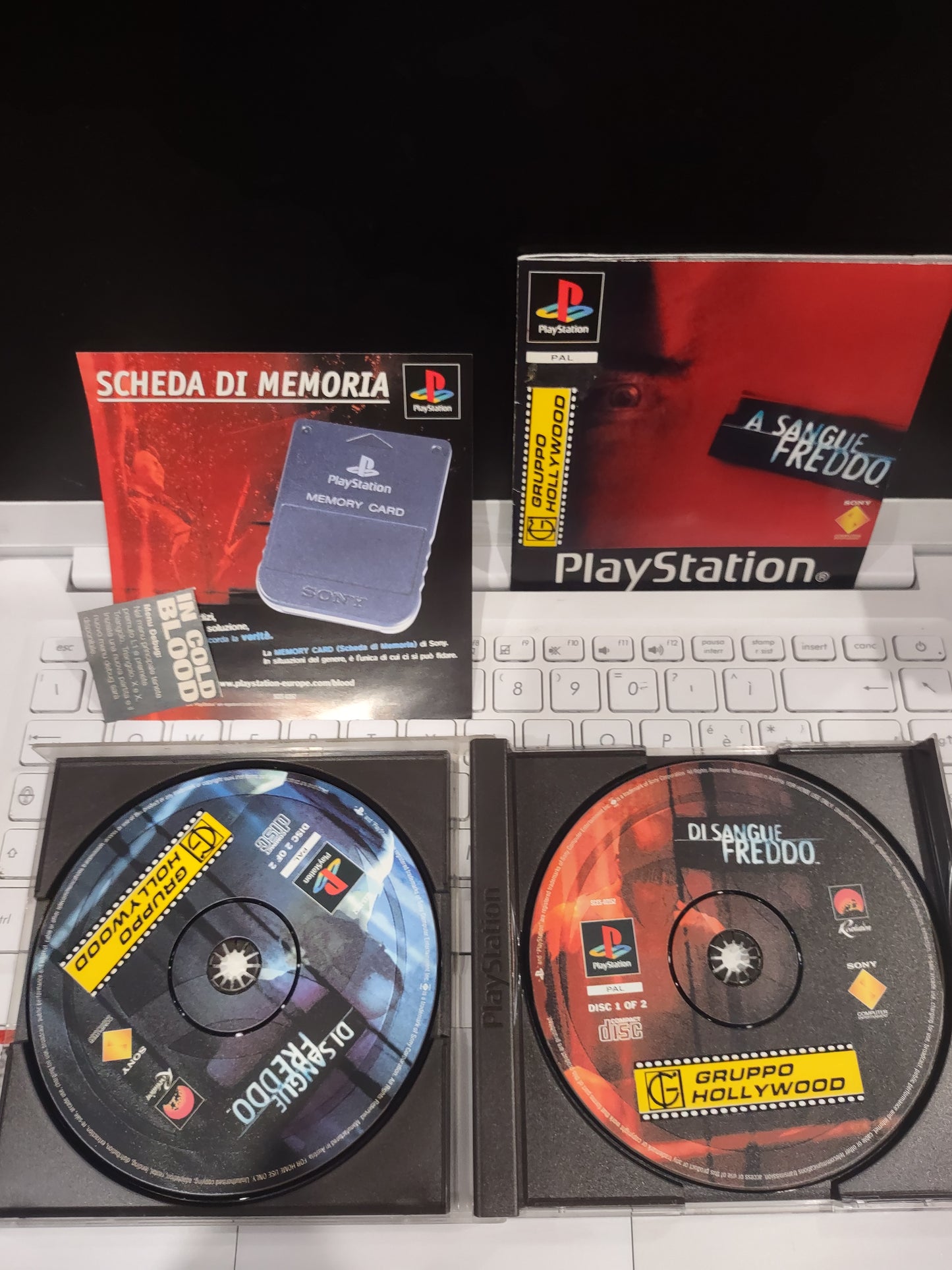 Gioco PlayStation PS1 A sangue freddo ita prima stampa