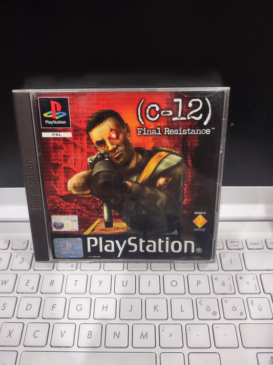 Gioco PlayStation PS1 c-12 final resistance PAL ita