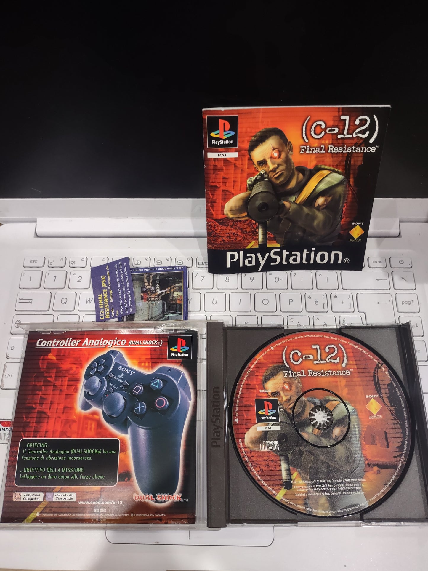 Gioco PlayStation PS1 c-12 final resistance PAL ita