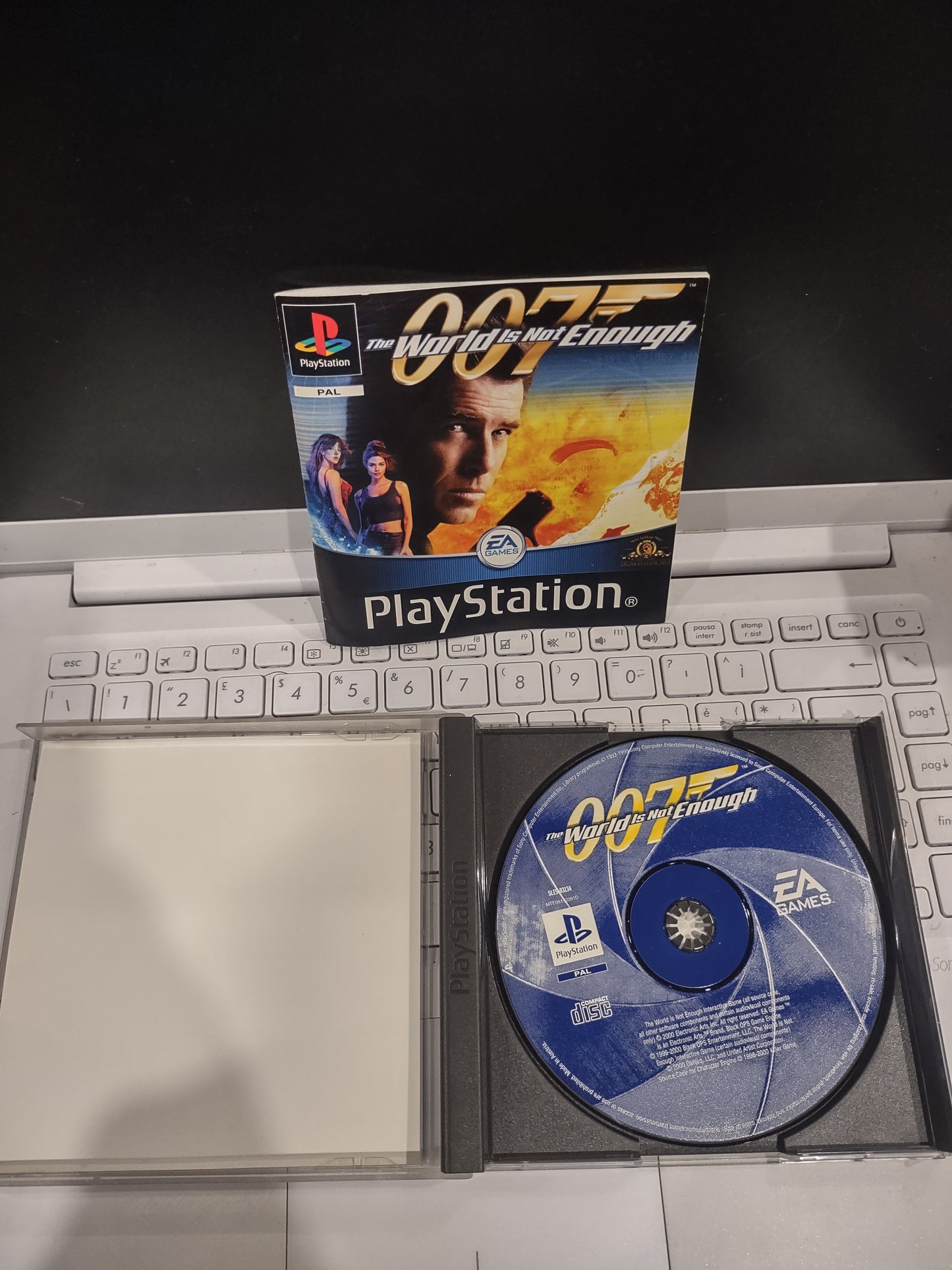 Gioco PlayStation PS1 007 the world is not enough