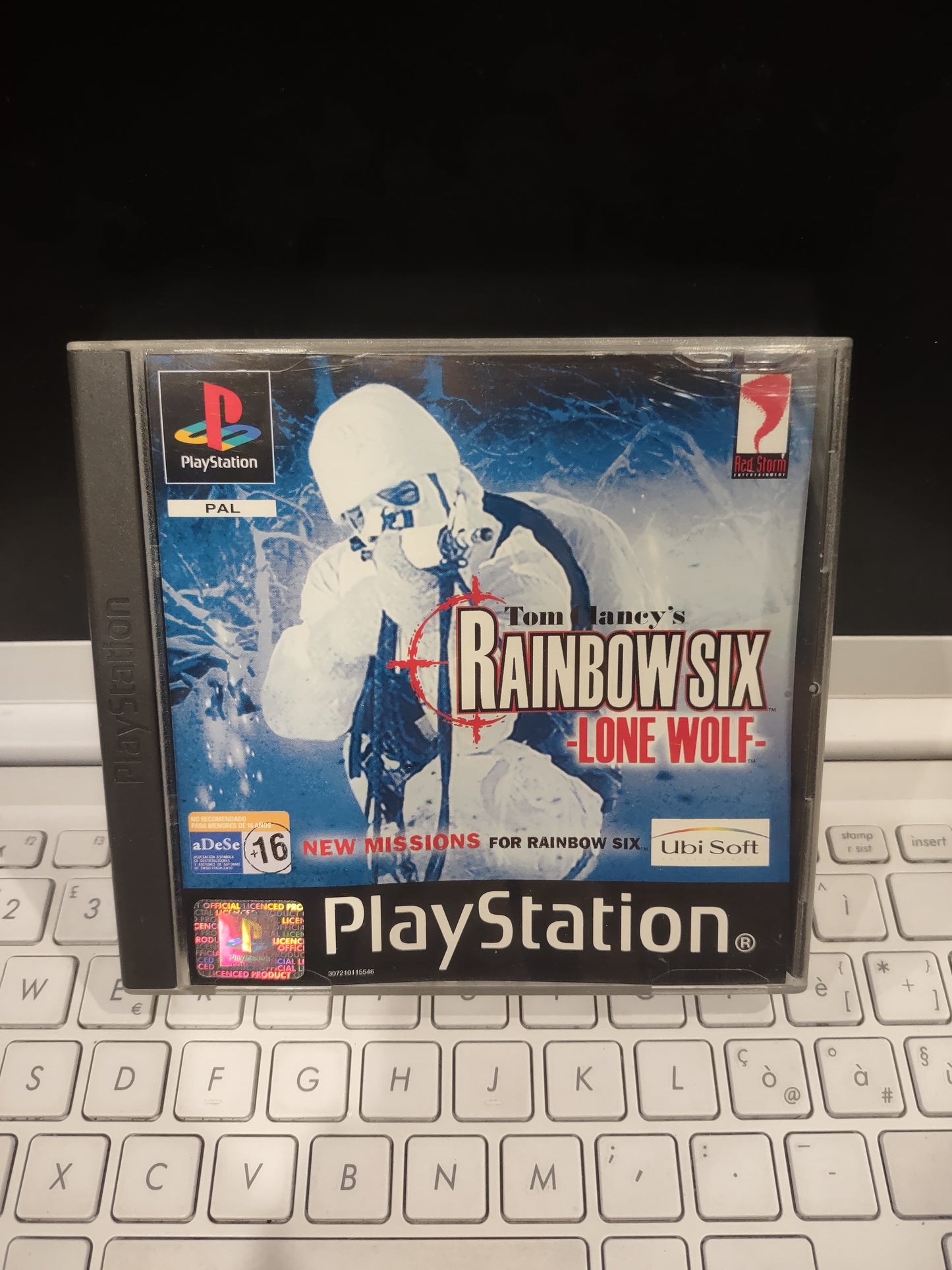 Gioco PlayStation PS1 Tom clancy's rainbow six lone Wolf