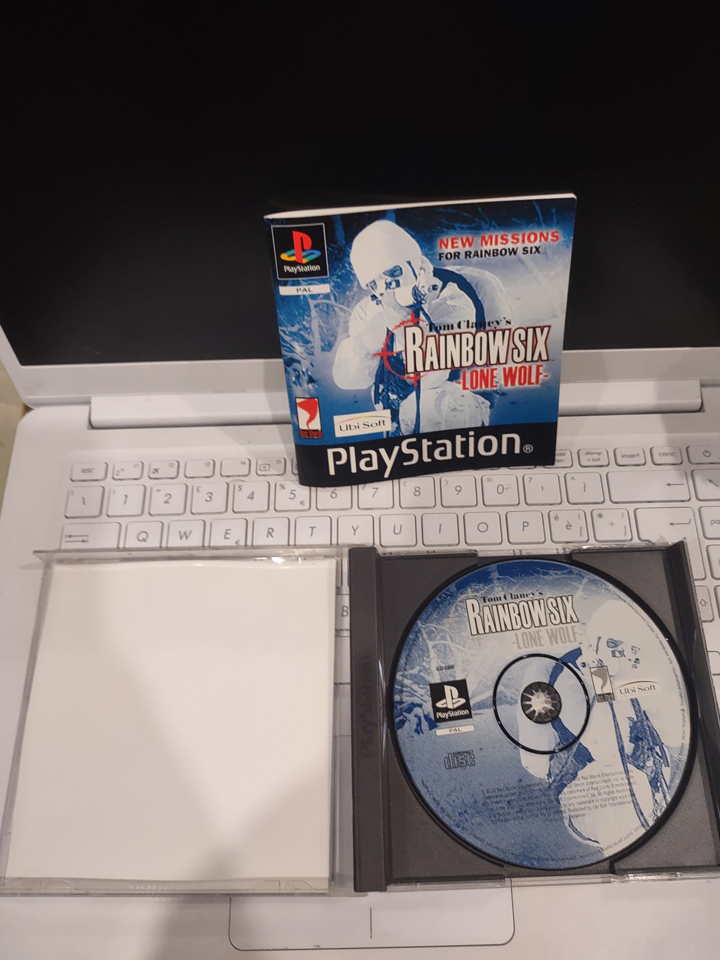 Gioco PlayStation PS1 Tom clancy's rainbow six lone Wolf