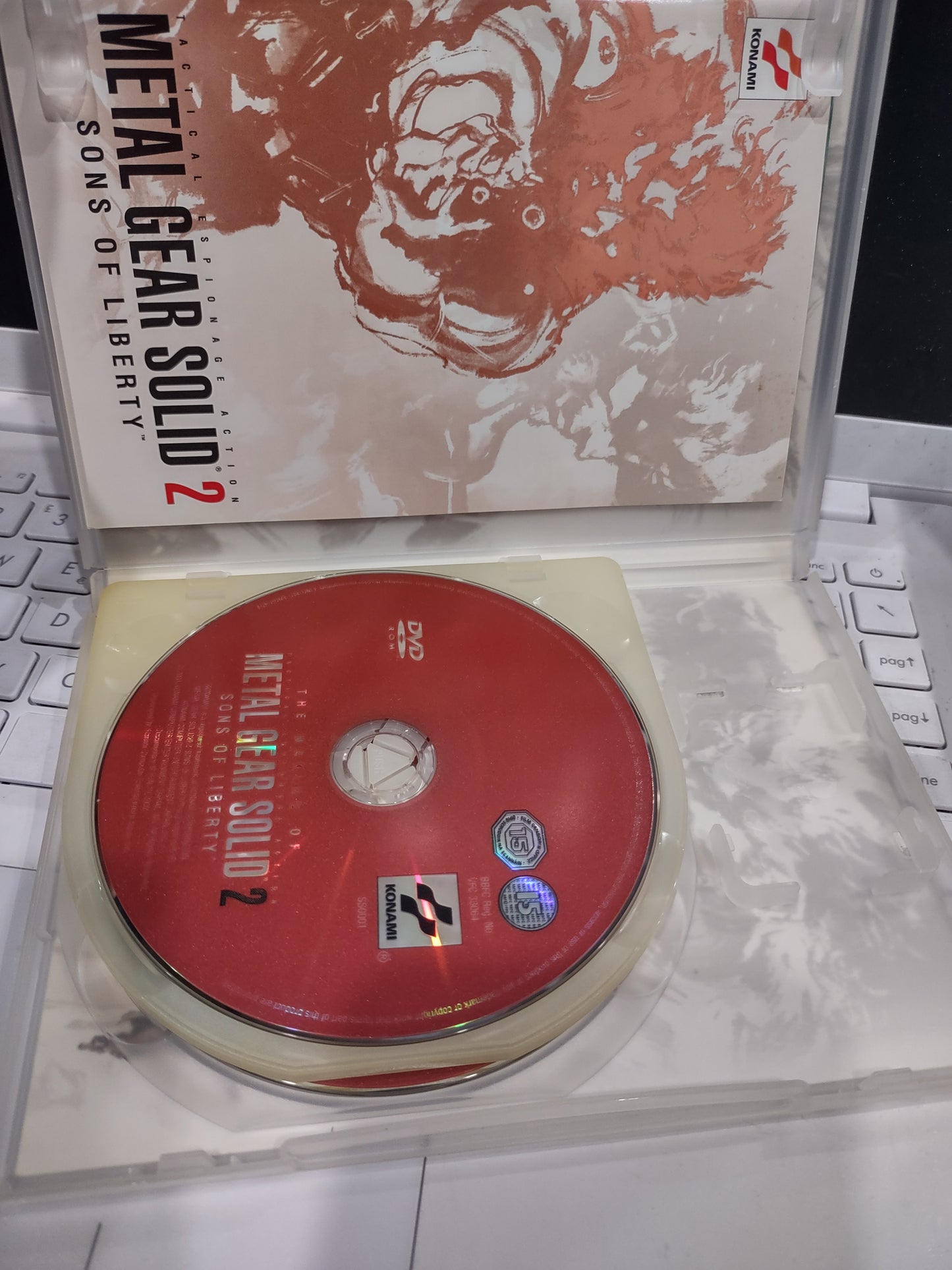 Gioco PlayStation PS2 metal Gear solid 2