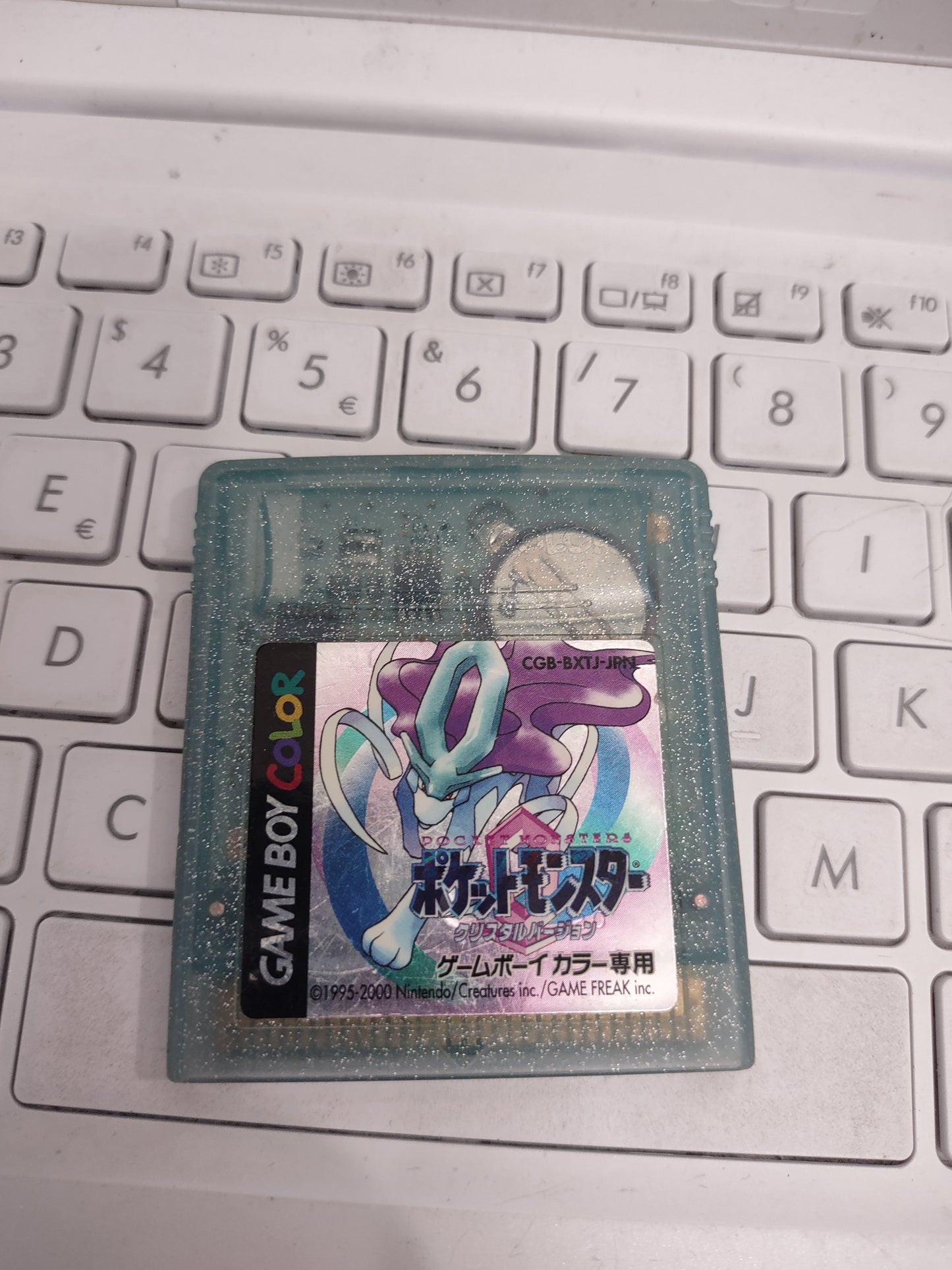 Gioco Nintendo gameboy color Pokémon cristallo jap giapponese