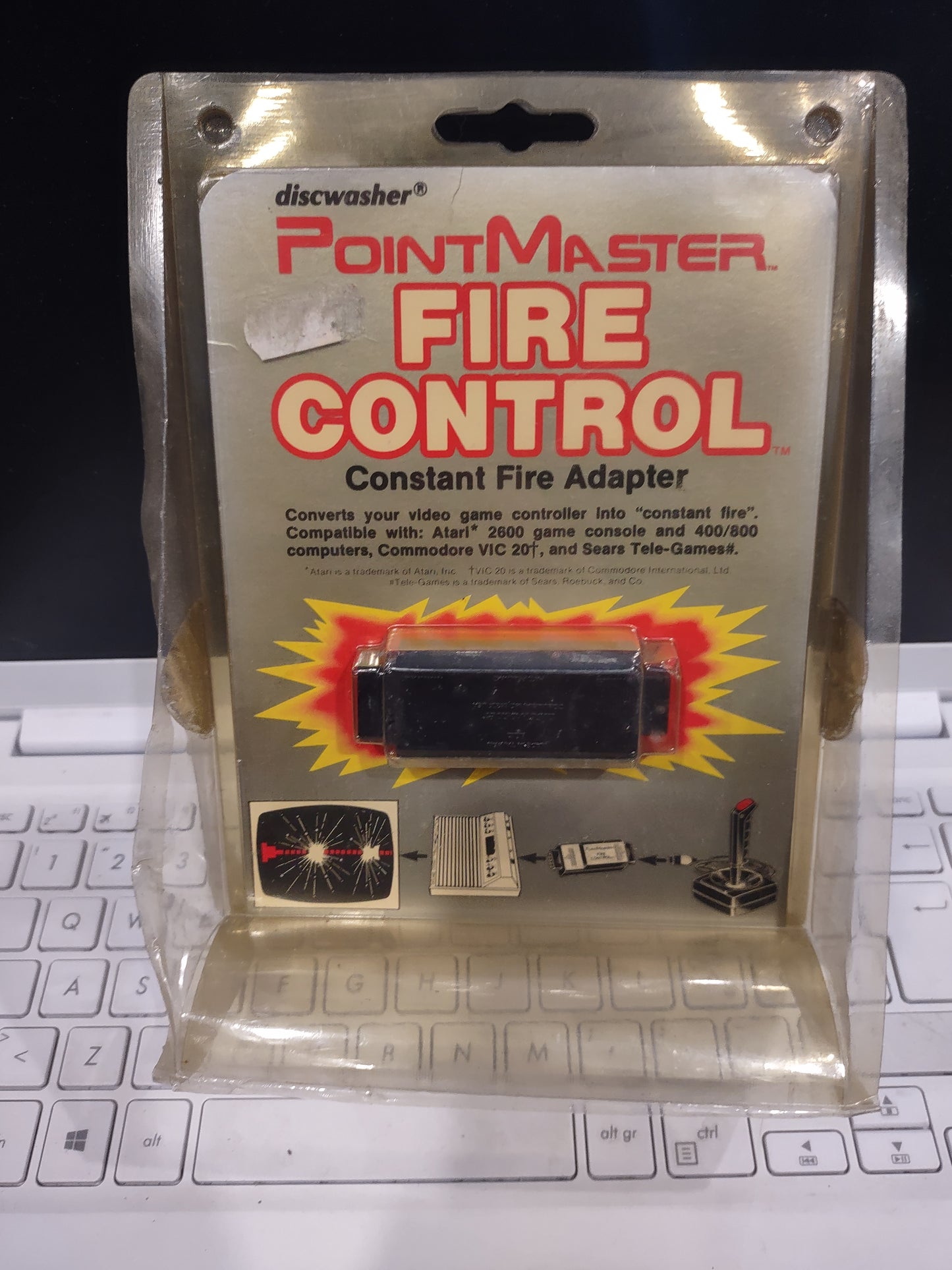 Accessorio per Atari  commodore vick 20 computerspoint master Fire control adapter