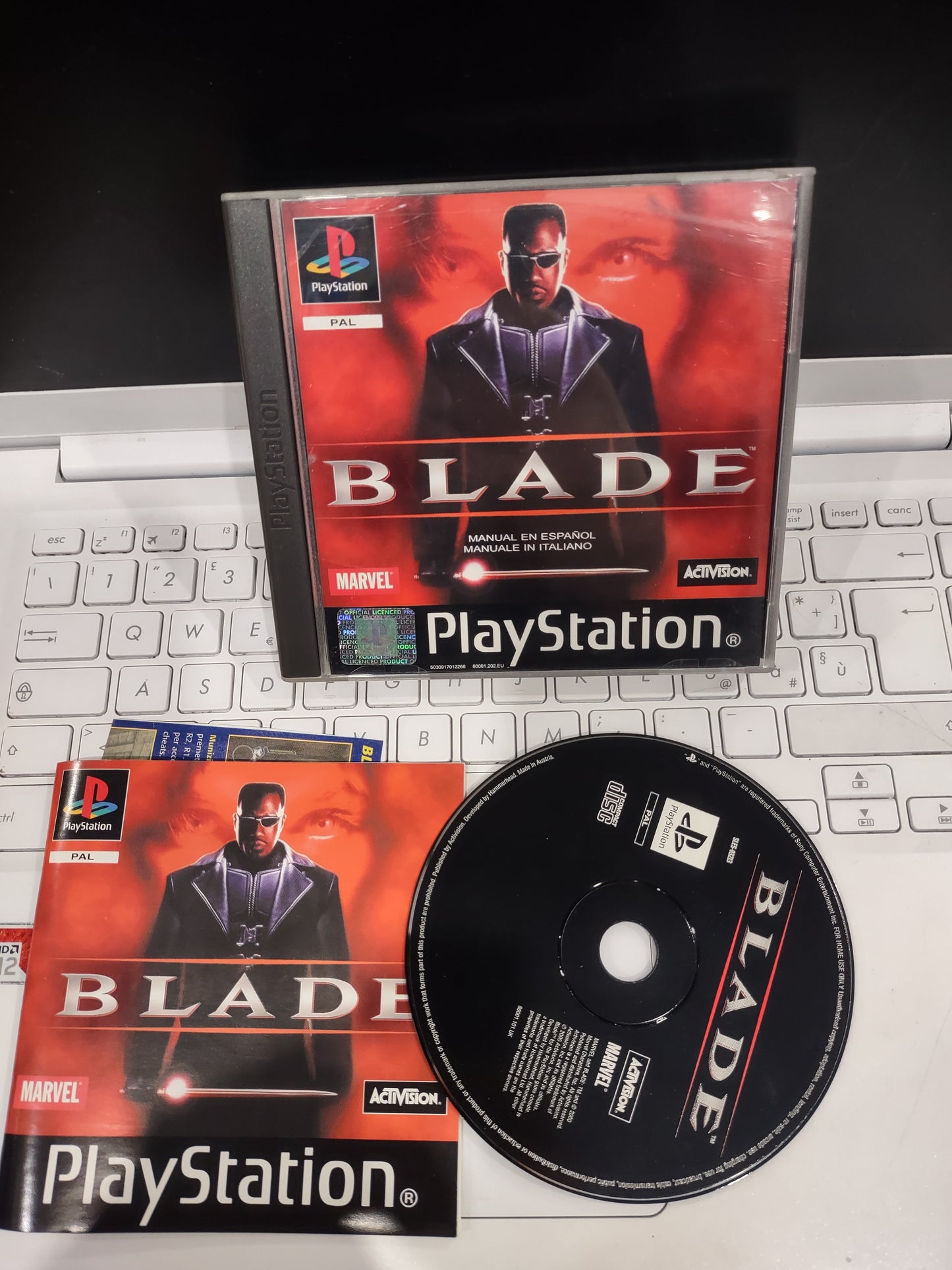 Gioco PlayStation PS1 Marvel Blade ita