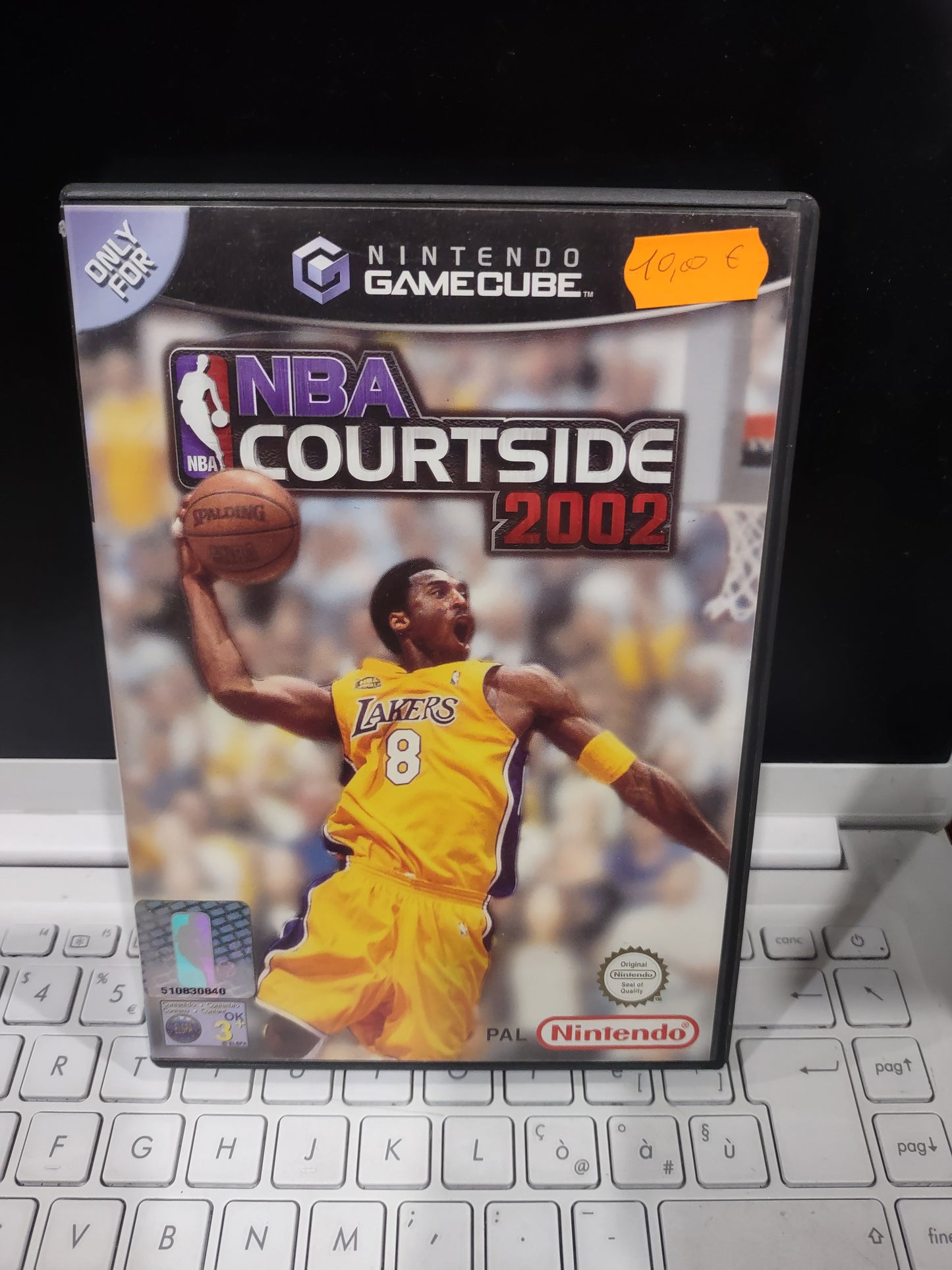 Gioco Nintendo GameCube NBA courtside 2002 ita