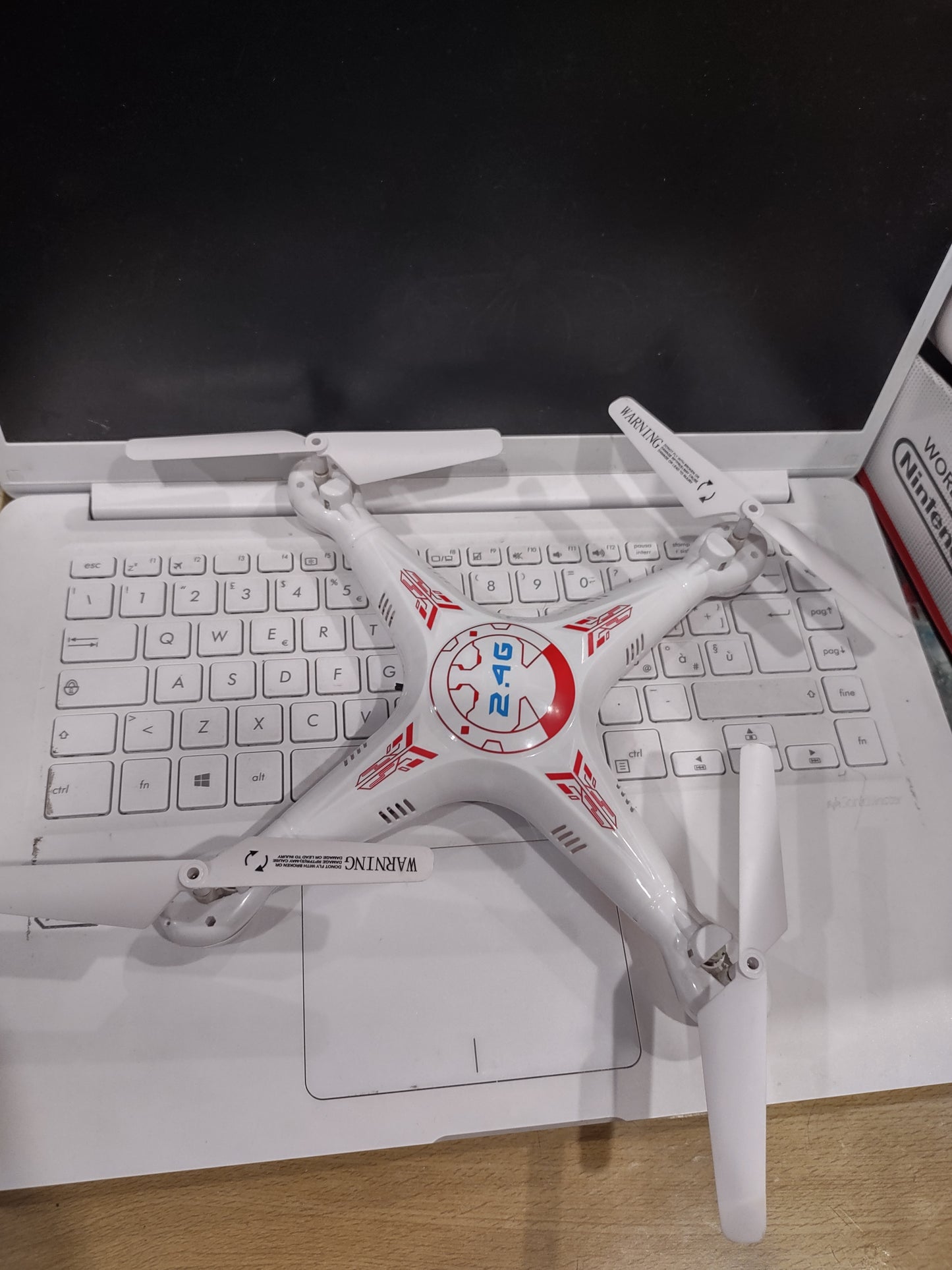 Drone XS C1 con scatola radiocomando istruzioni WiFi