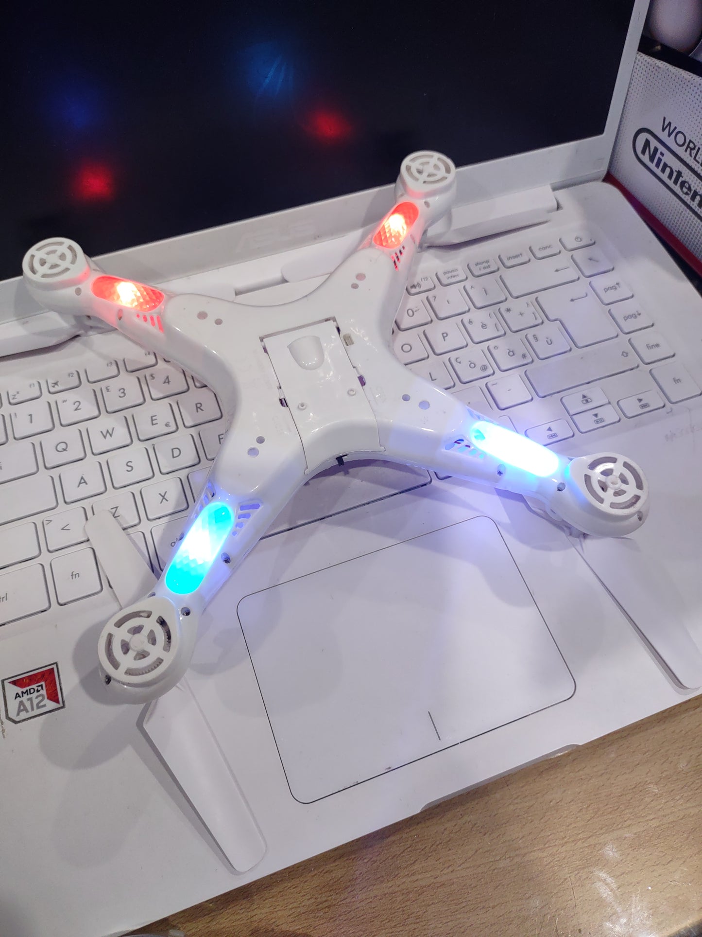 Drone XS C1 con scatola radiocomando istruzioni WiFi