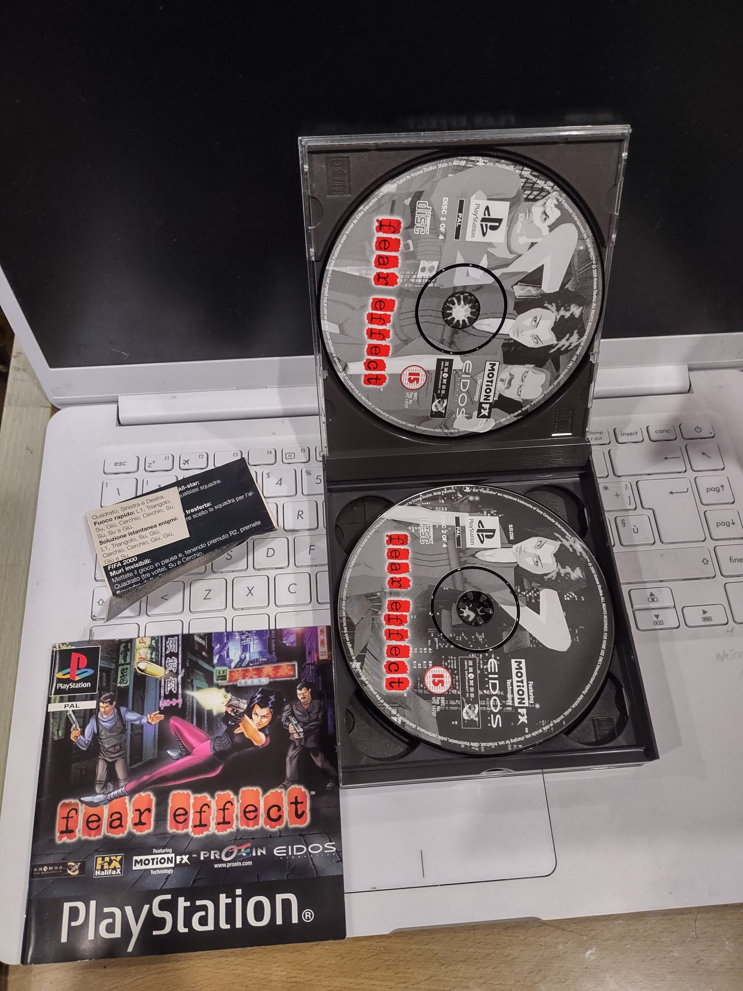 Gioco PlayStation PS1 fear effect 1