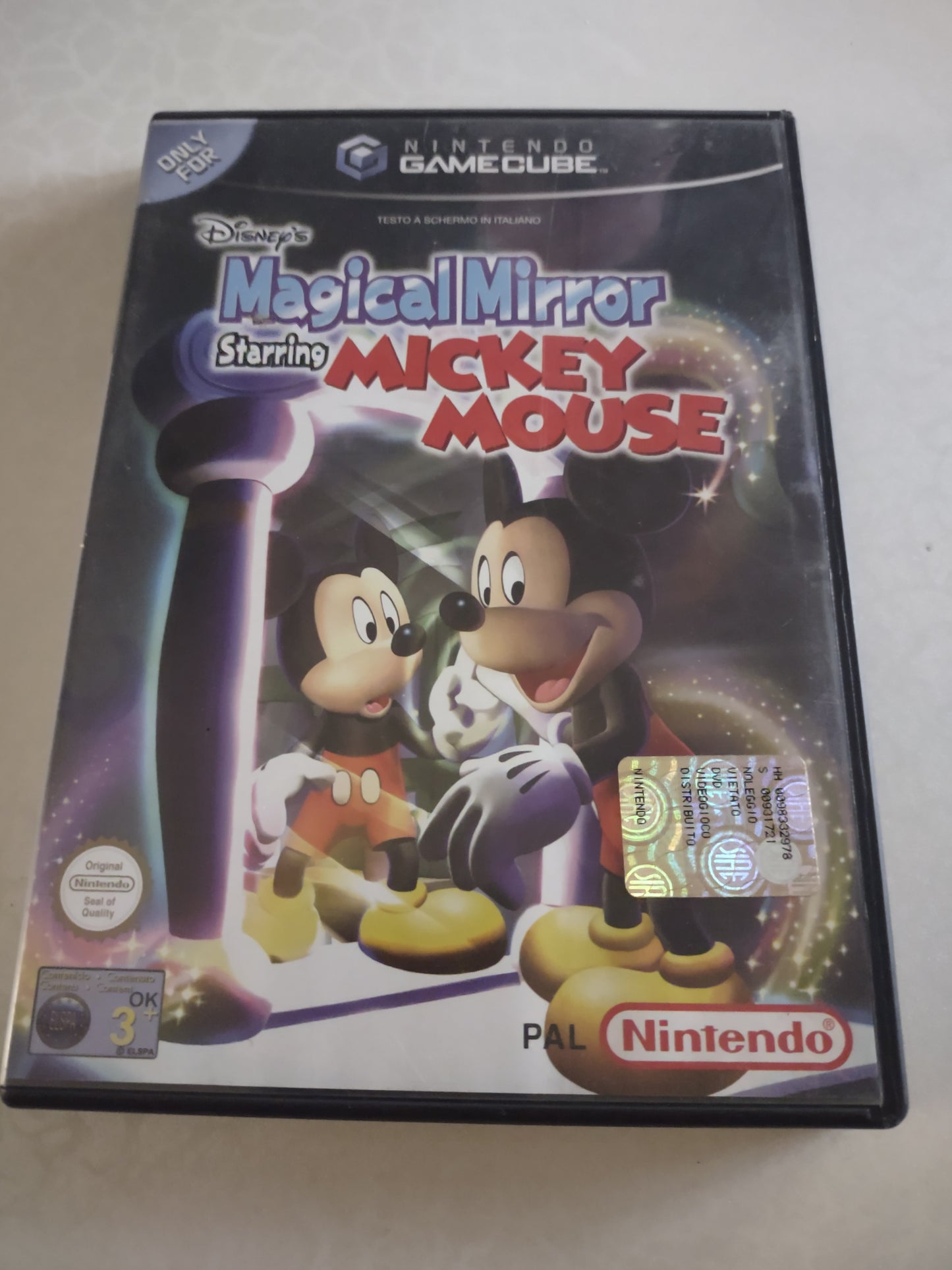 Gioco Nintendo GameCube Disney magical mirror starling Mickey mouse