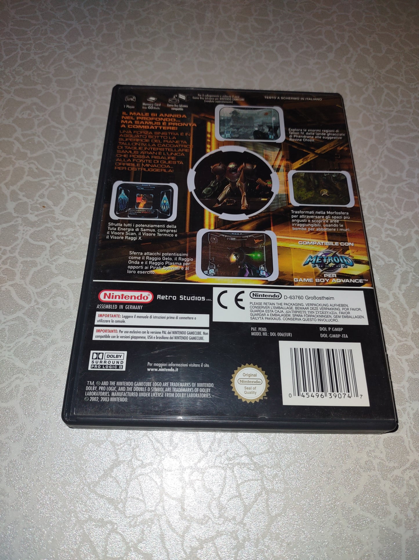 Gioco Nintendo GameCube Metroid prime 1 PAL ITA