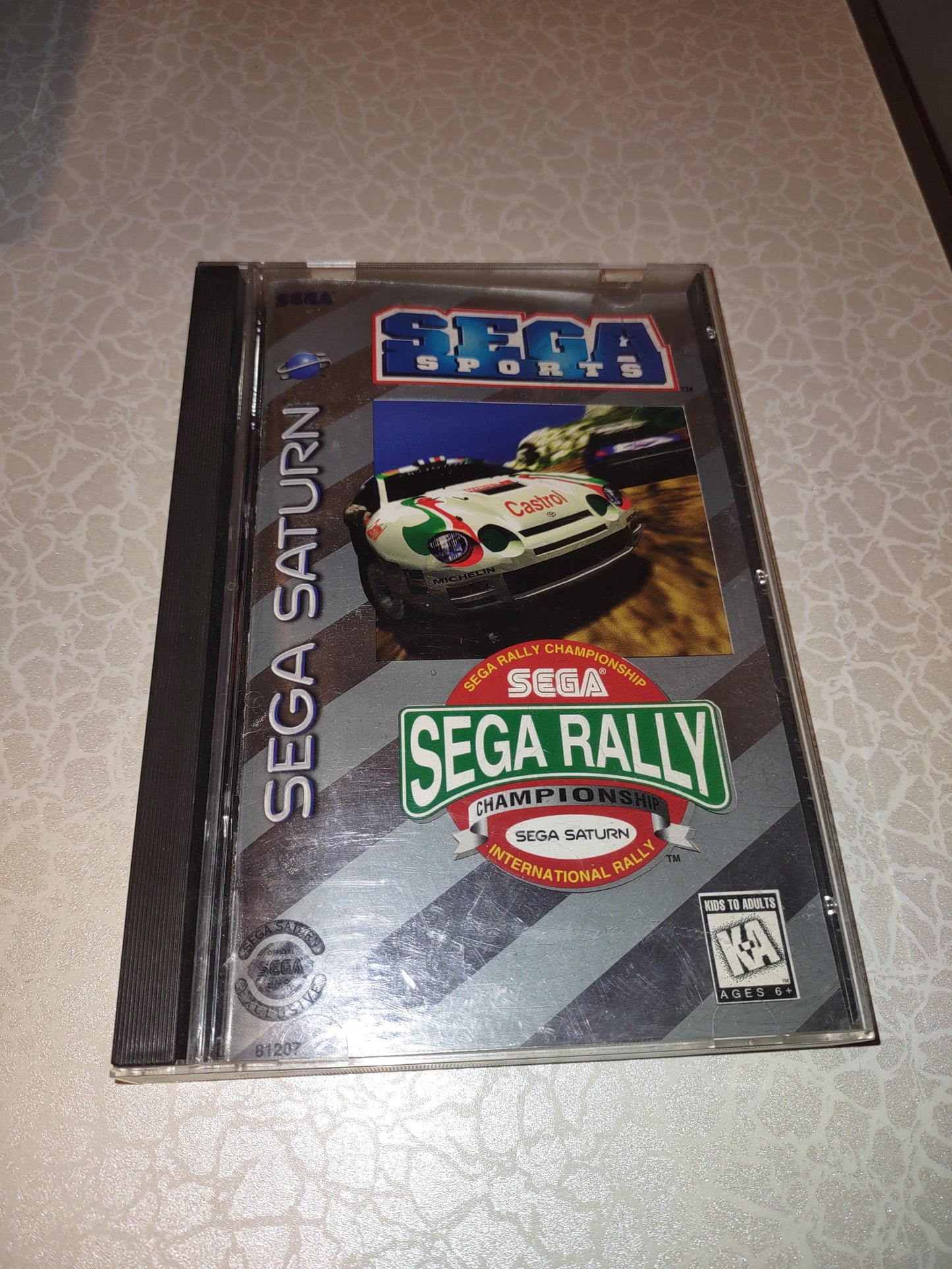 Gioco sega Saturn nstc rally Championship