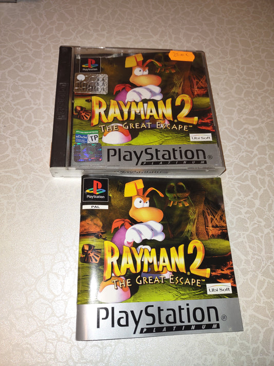 Gioco PlayStation PS1 Rayman 2 the great escape