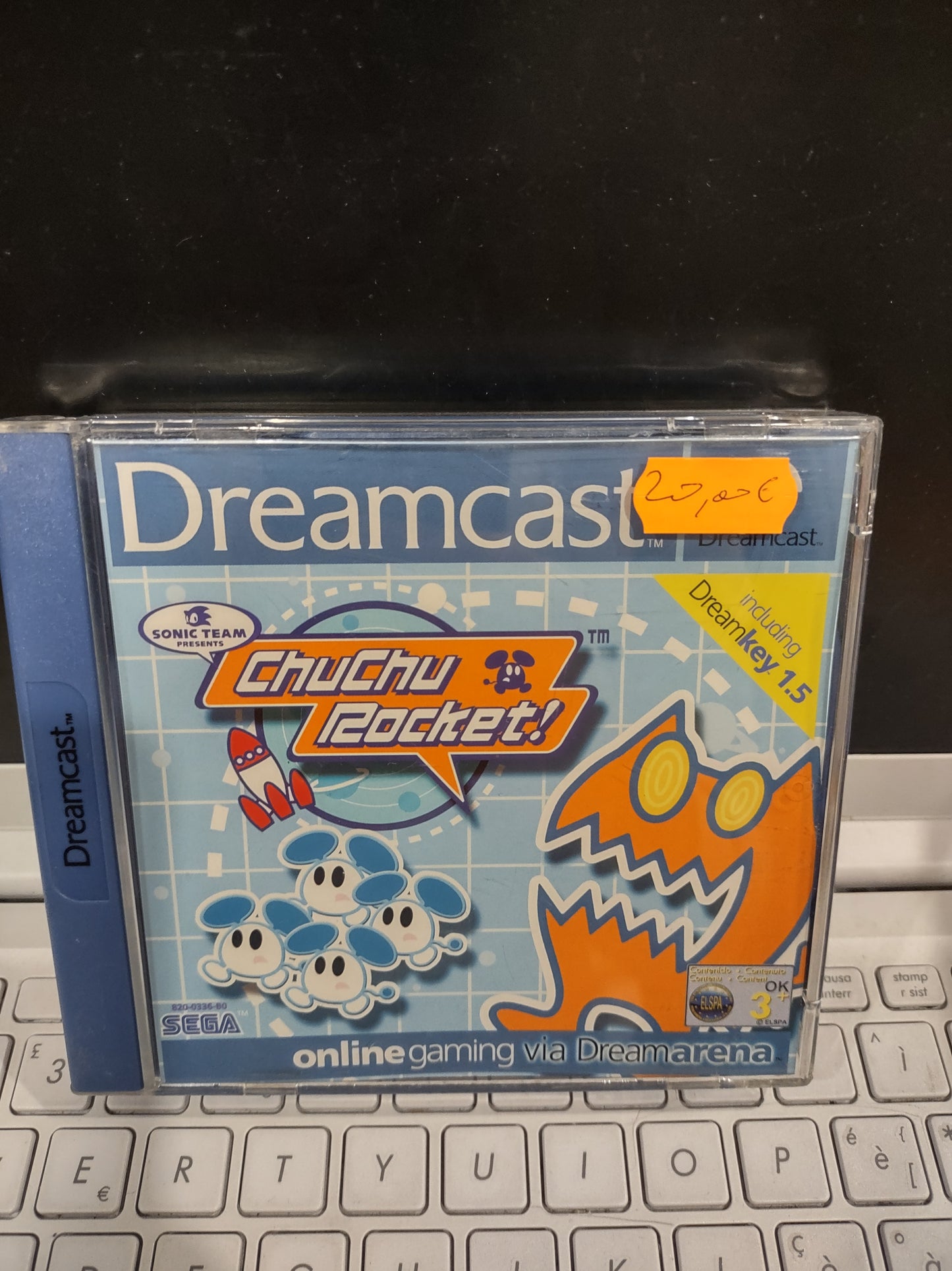 Gioco sega dreamcast PAL chuchu rocket