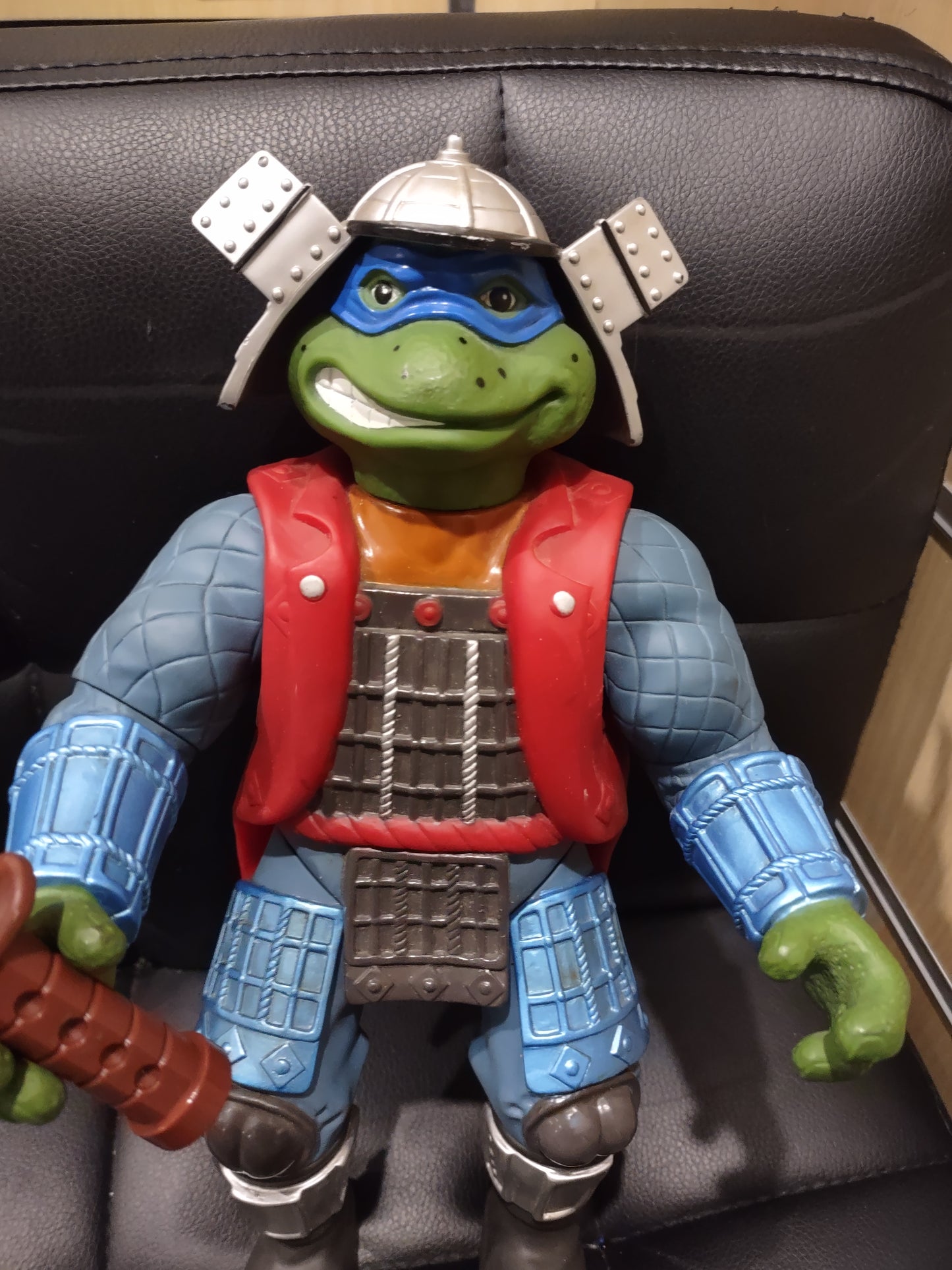 Ninja turtles teenage mutant samurai giant Leo Leonardo playmates vintage 1993 Mirage studios