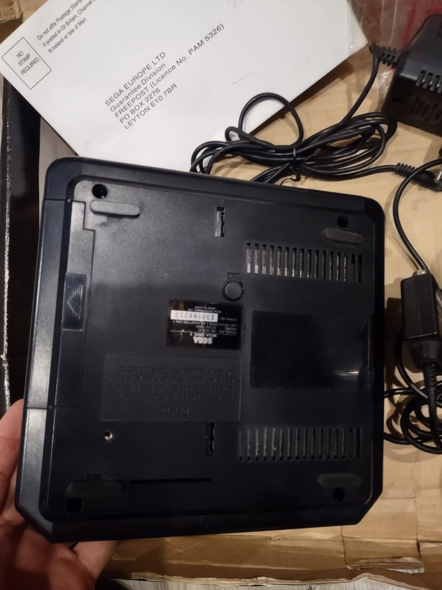 Console sega mega drive 2 con scatola due controller cavi 16 bit vintage