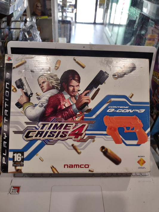 Gioco PlayStation PS3 Time crisis 4 + pistola g-con 3