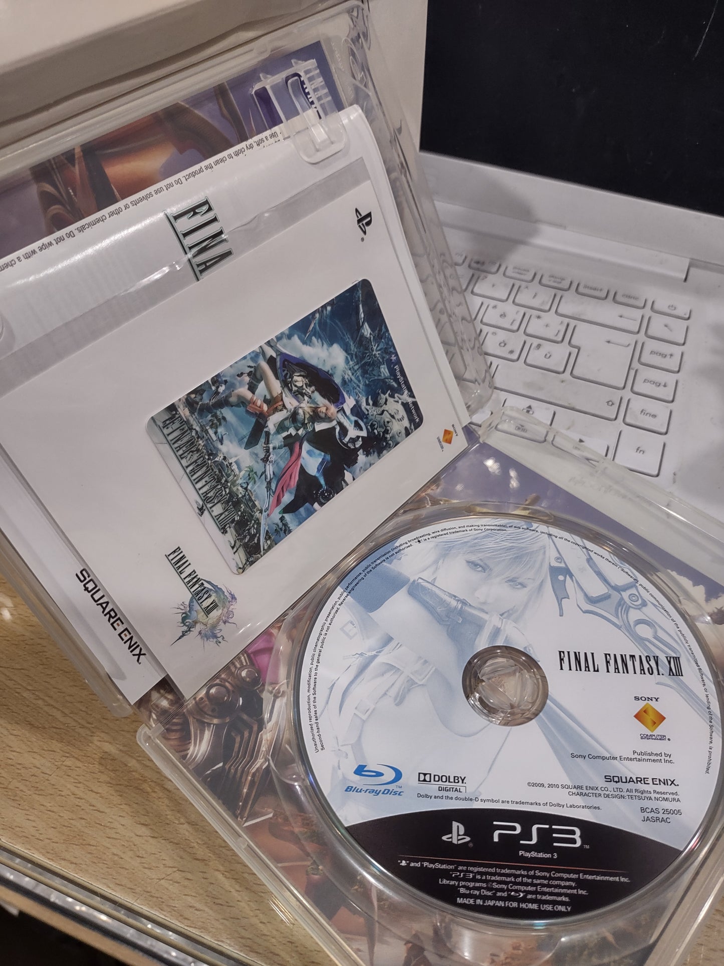 Gioco collector PS3 PlayStation jap Japan final fantasy XIII 13 Deluxe pack very rare