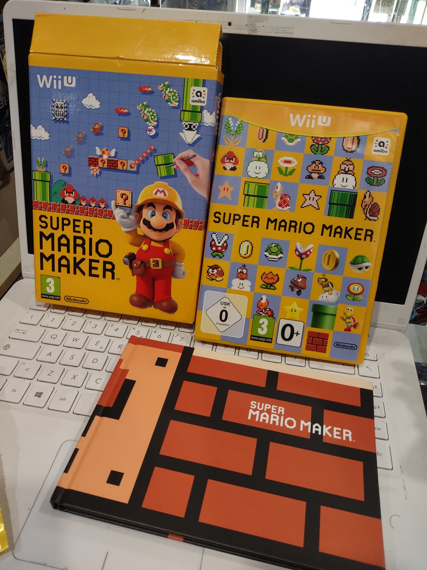 Gioco Nintendo Wii u Super Mario maker box limited