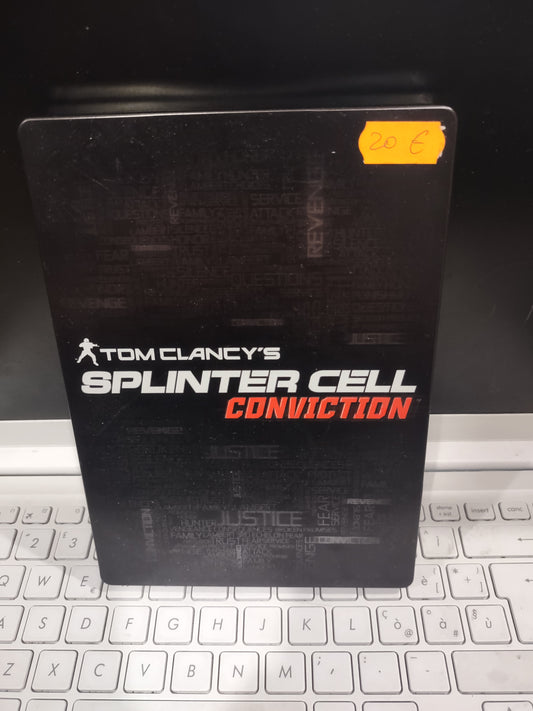 Gioco Xbox 360 Tom clancy's sprinter cell conviction steelbook limited
