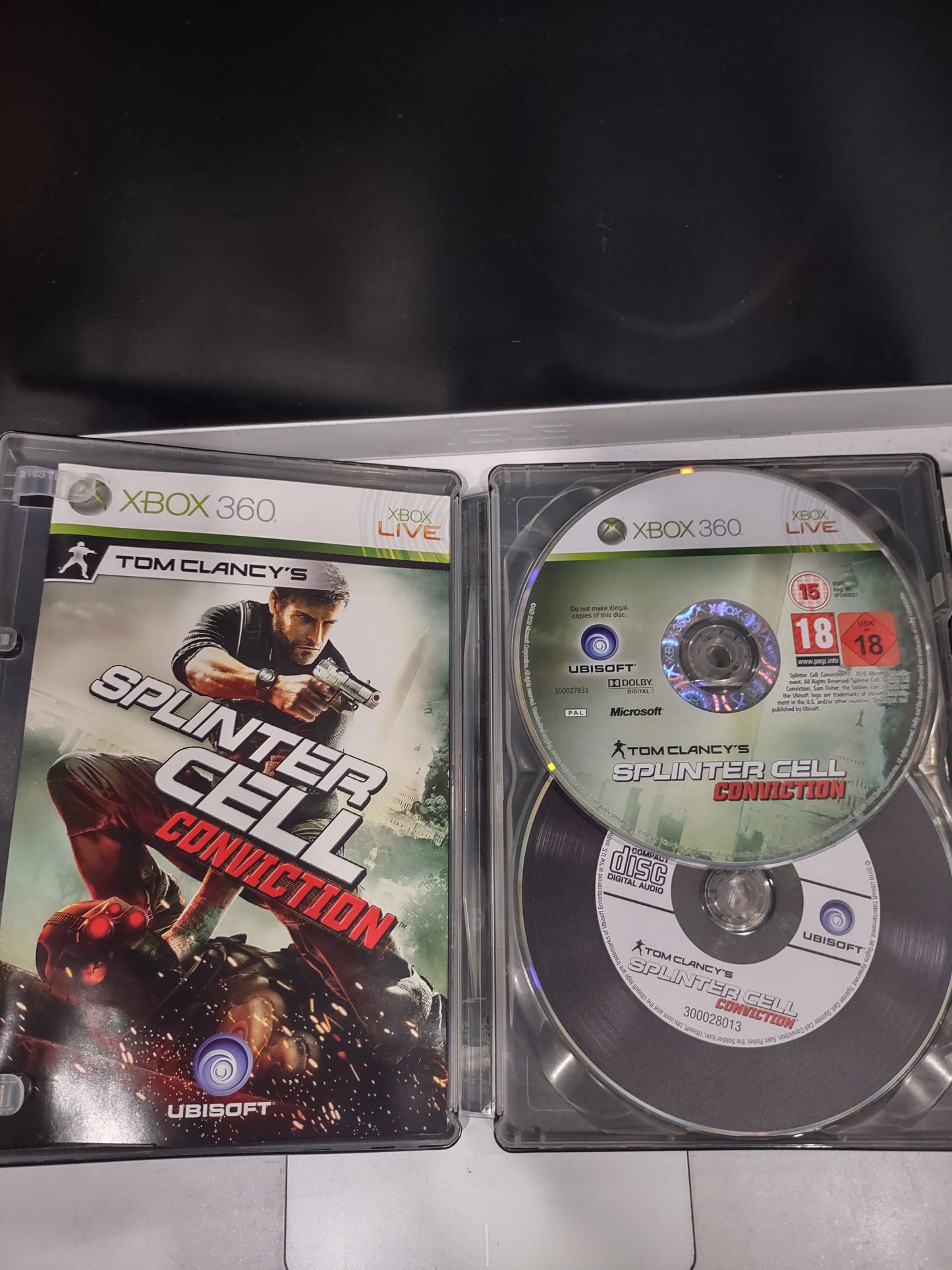 Gioco Xbox 360 Tom clancy's sprinter cell conviction steelbook limited