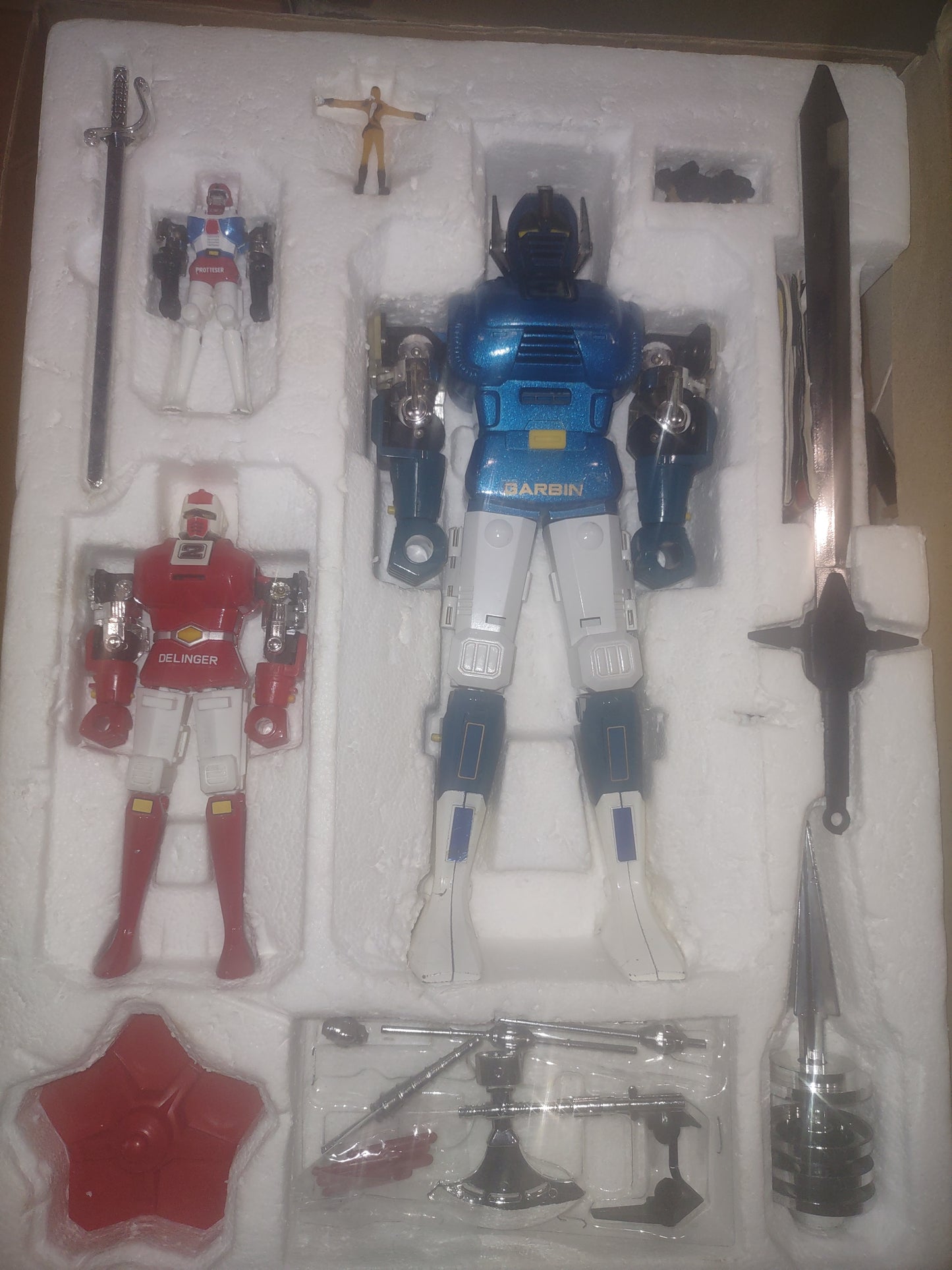 Robot vintage Gordian originale giapponese popy Deluxe