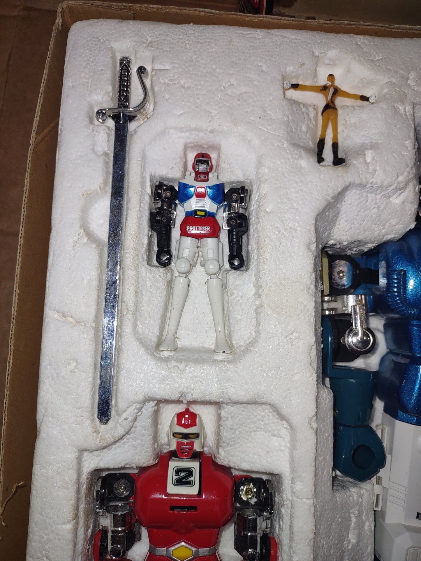Robot vintage Gordian originale giapponese popy Deluxe