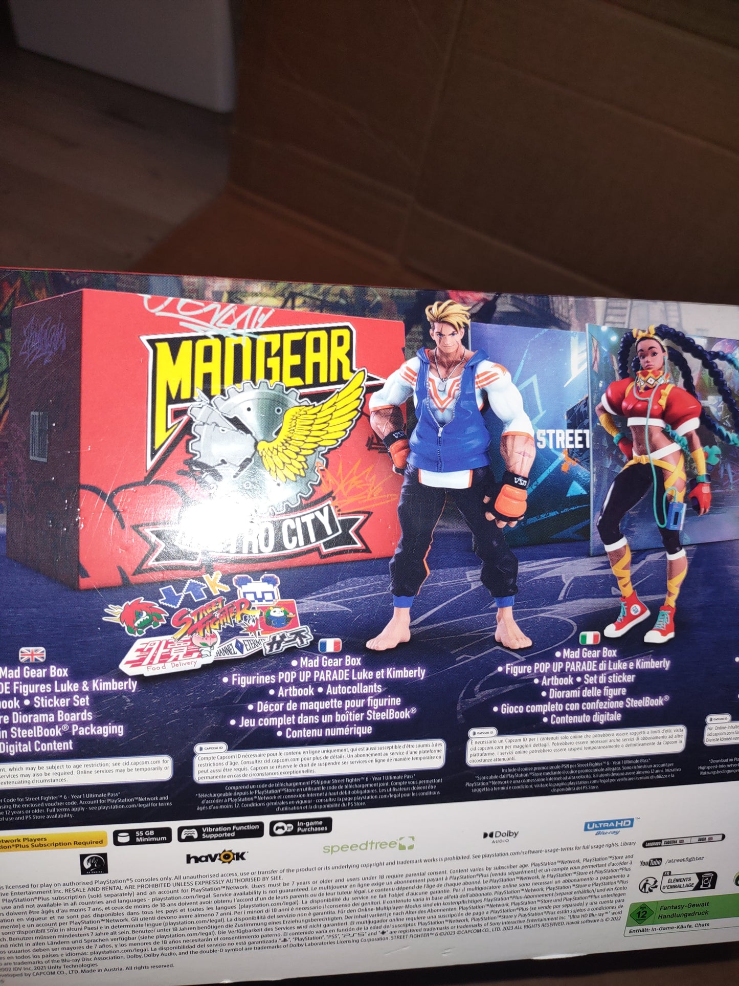 Gioco PlayStation ps5 street fighter 6 collector's edition capcom sigillata