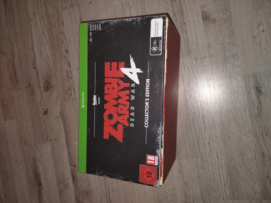 Gioco collector's edition Xbox One zombie army 4 dead war