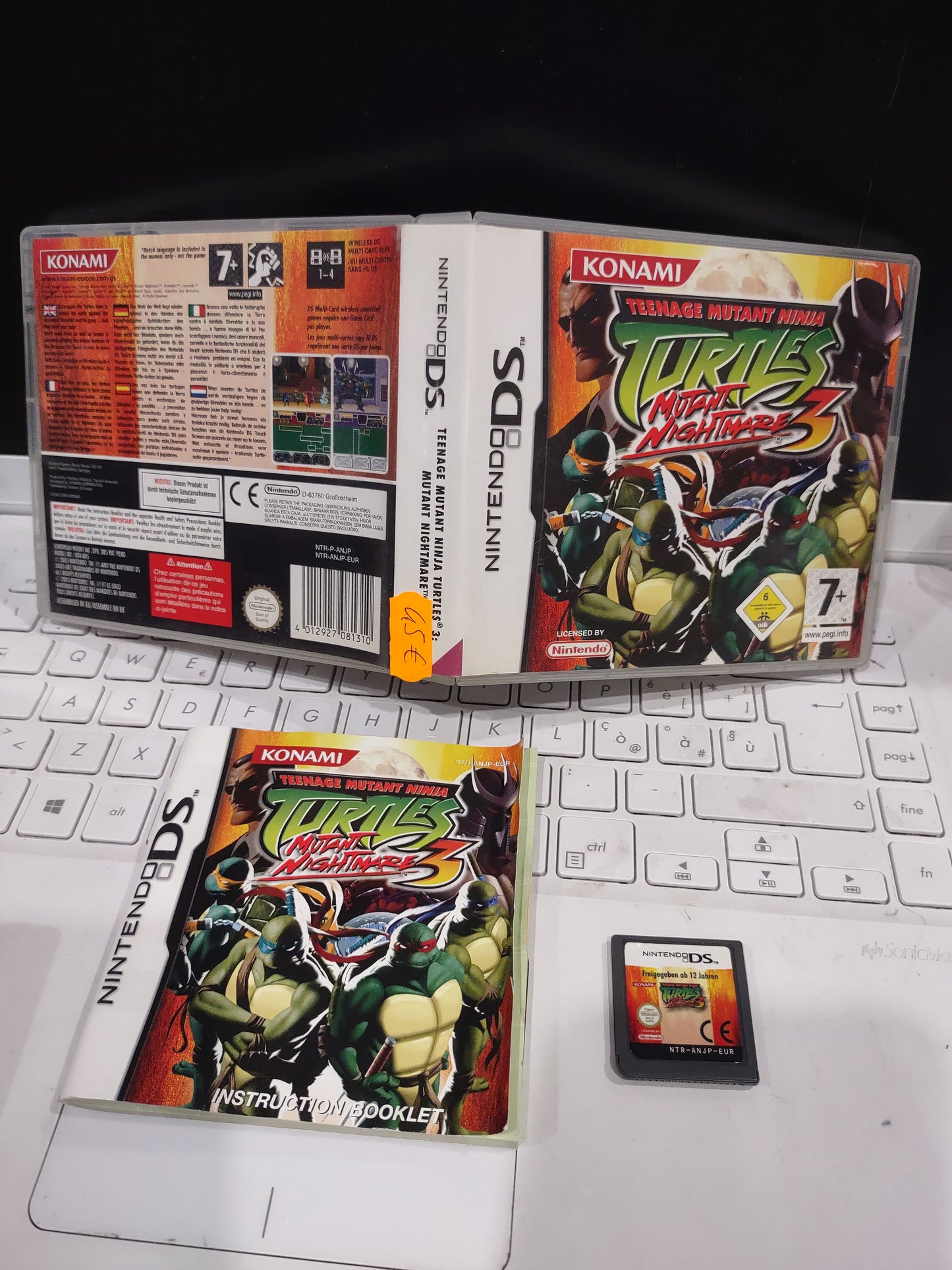 Gioco Nintendo Ds teenage mutant ninja turtles Nightmare 3