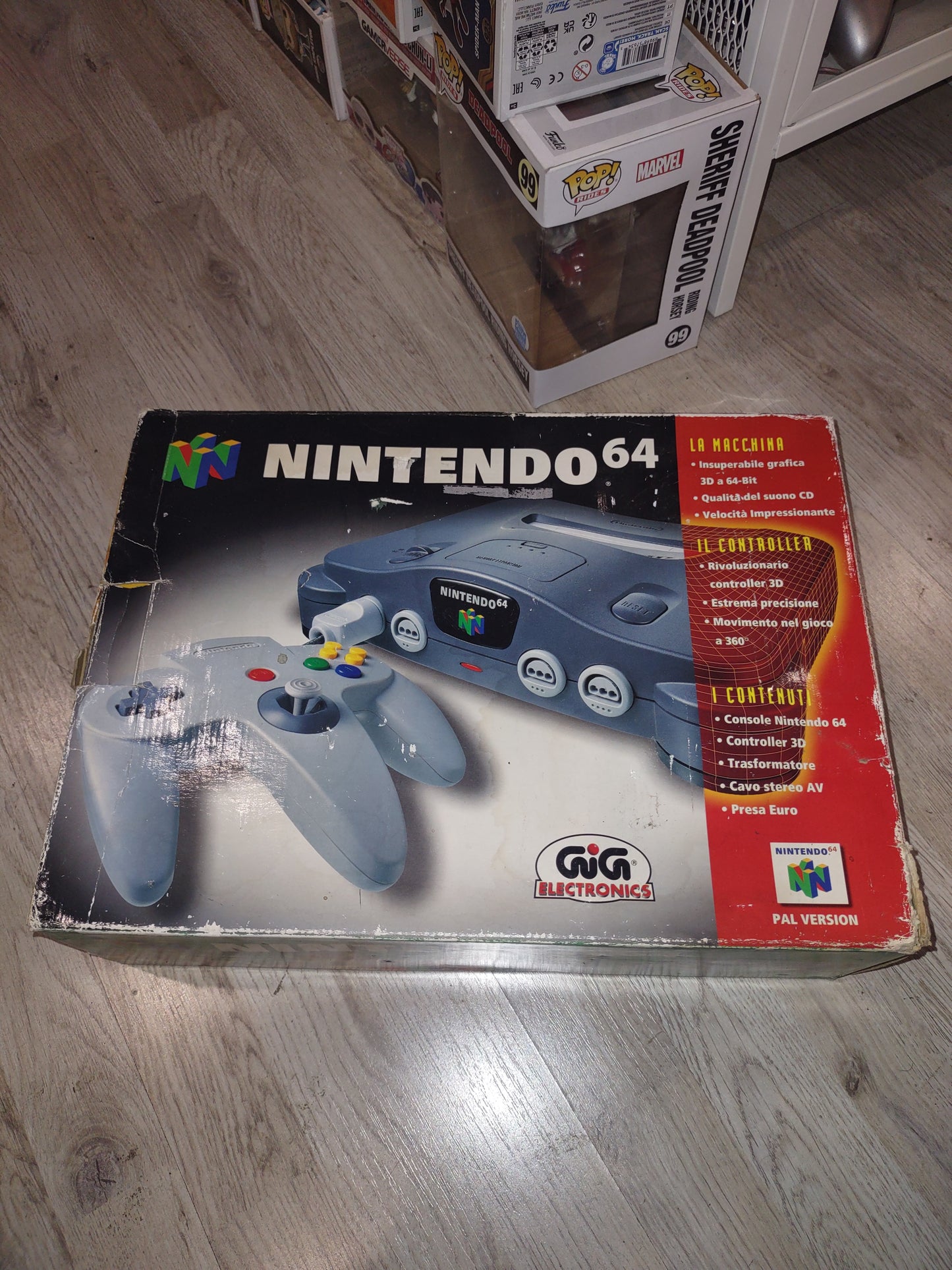 Console Nintendo 64 n64 con scatola ita più gioco