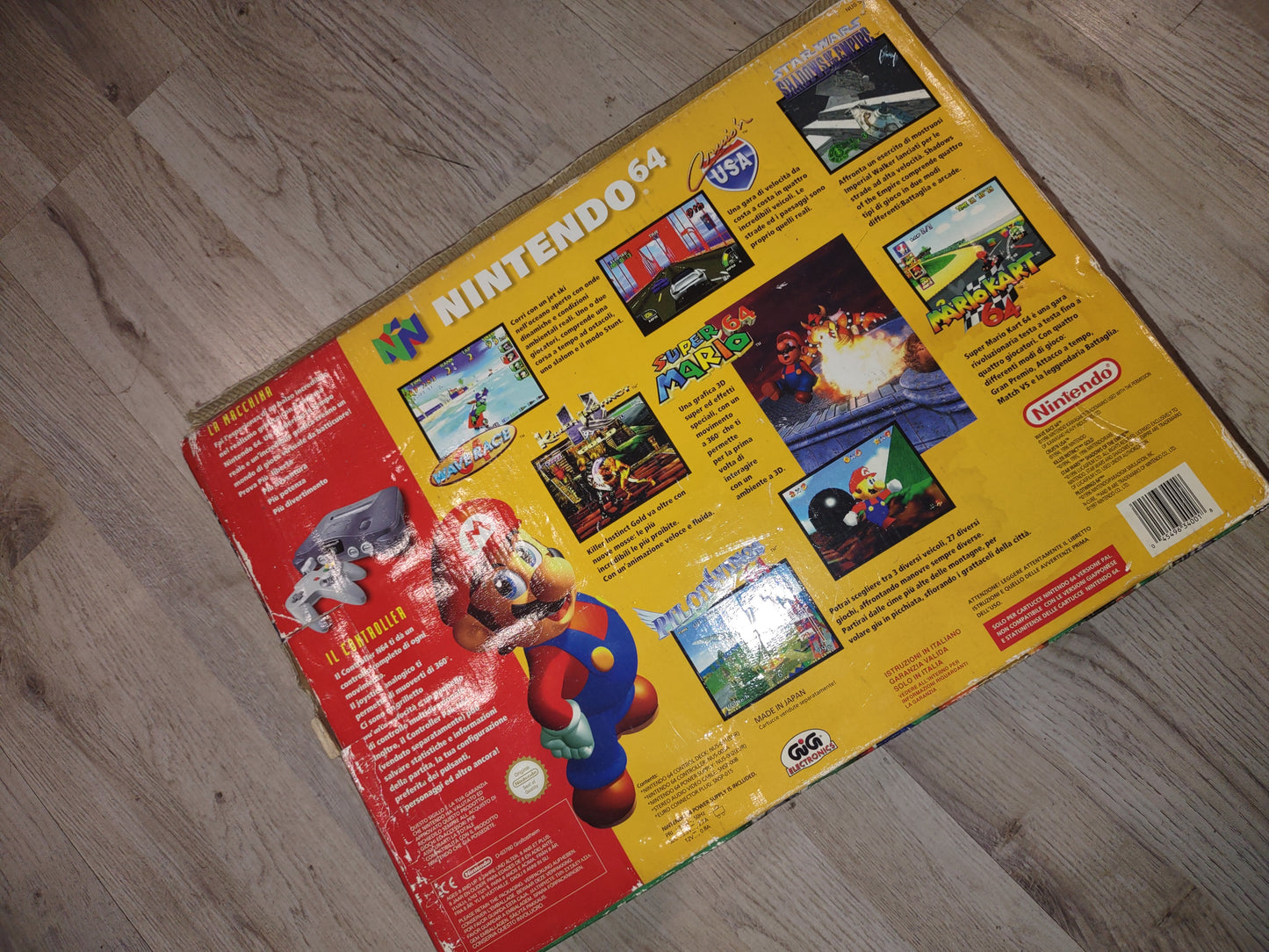 Console Nintendo 64 n64 con scatola ita più gioco
