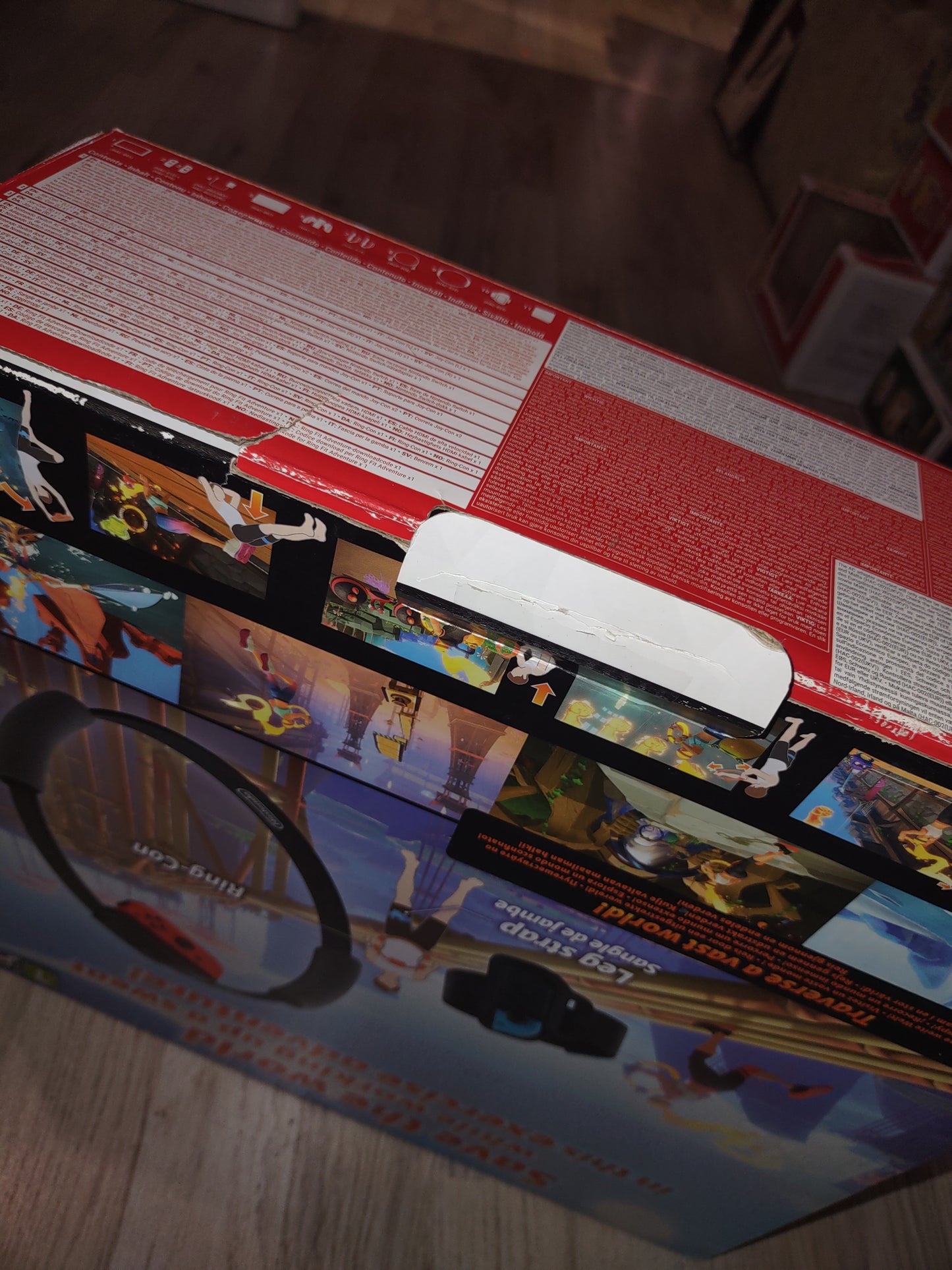 Console Nintendo switch ringfit Adventure edition set pack