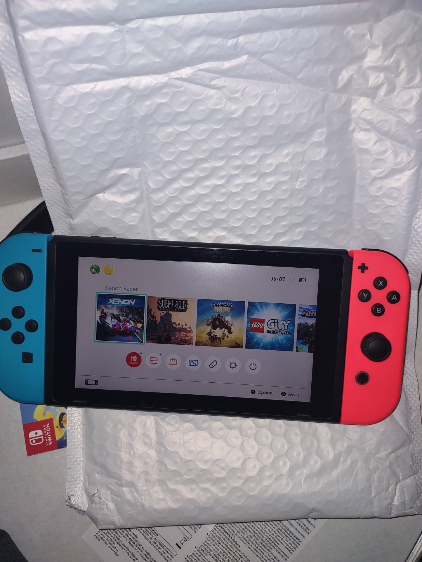 Console Nintendo switch ringfit Adventure edition set pack