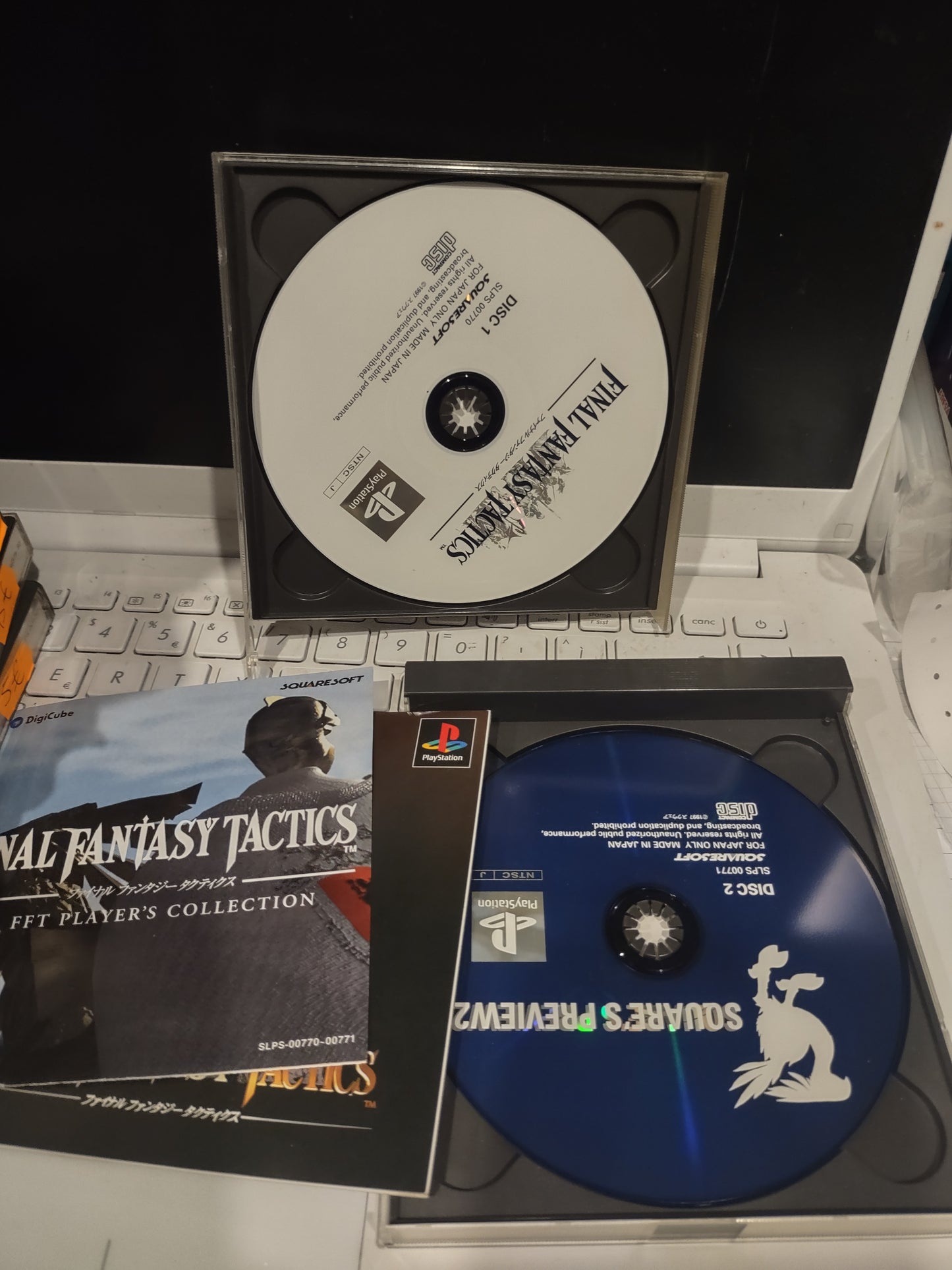 Gioco PlayStation PS1 Japan final Fantasy tactics