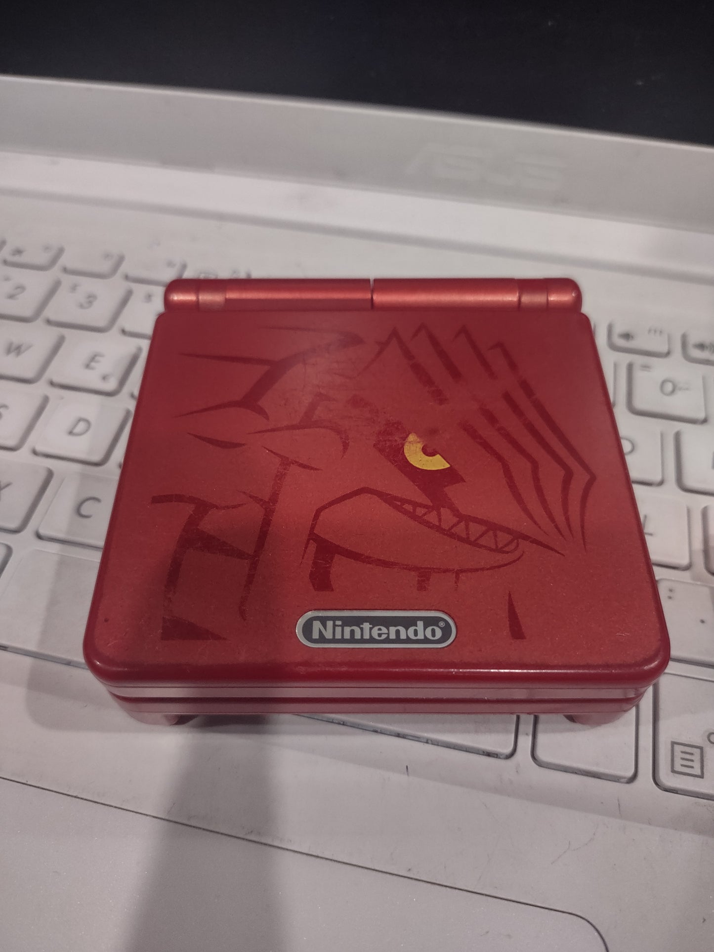 Nintendo Game boy Advance GBA limited edition Pokémon Rubino console gioco Madagascar