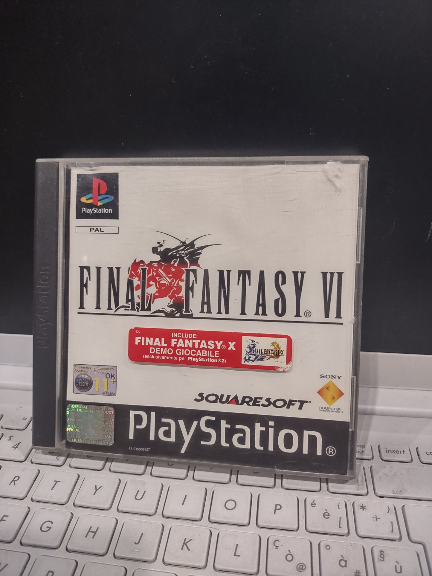 Gioco PlayStation PS1 final Fantasy 6 VI PAL ita