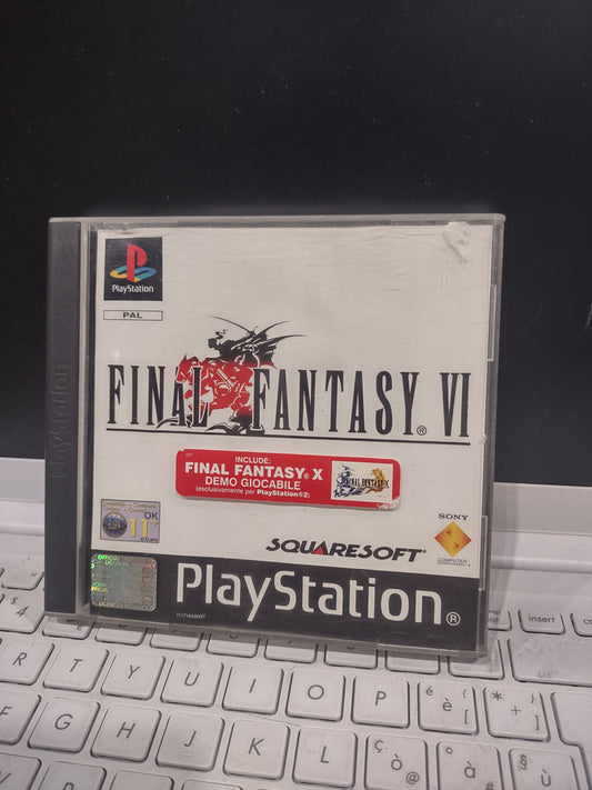 Gioco PlayStation PS1 final Fantasy 6 VI PAL ita